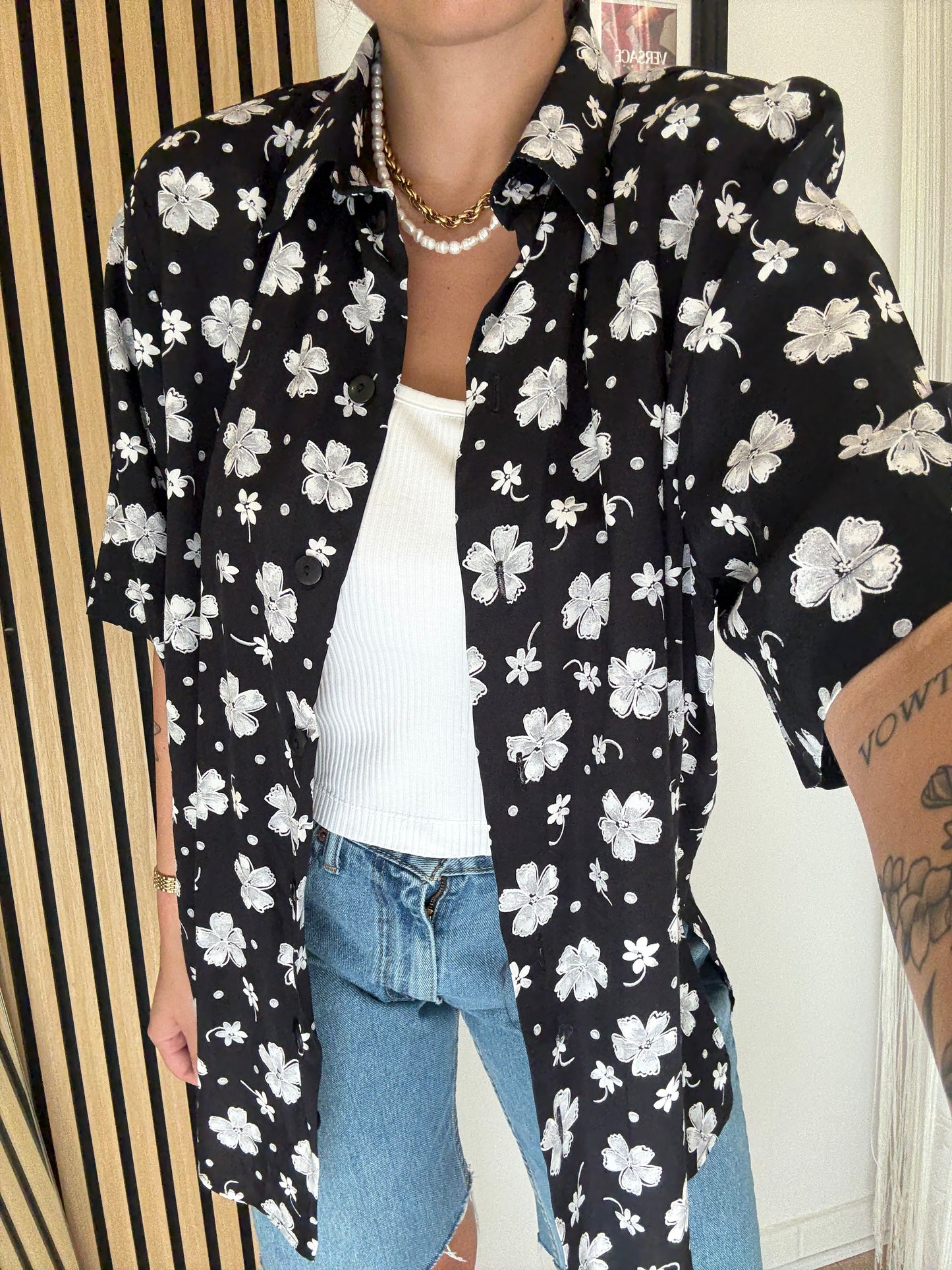 Camicia Vintage a fantasia