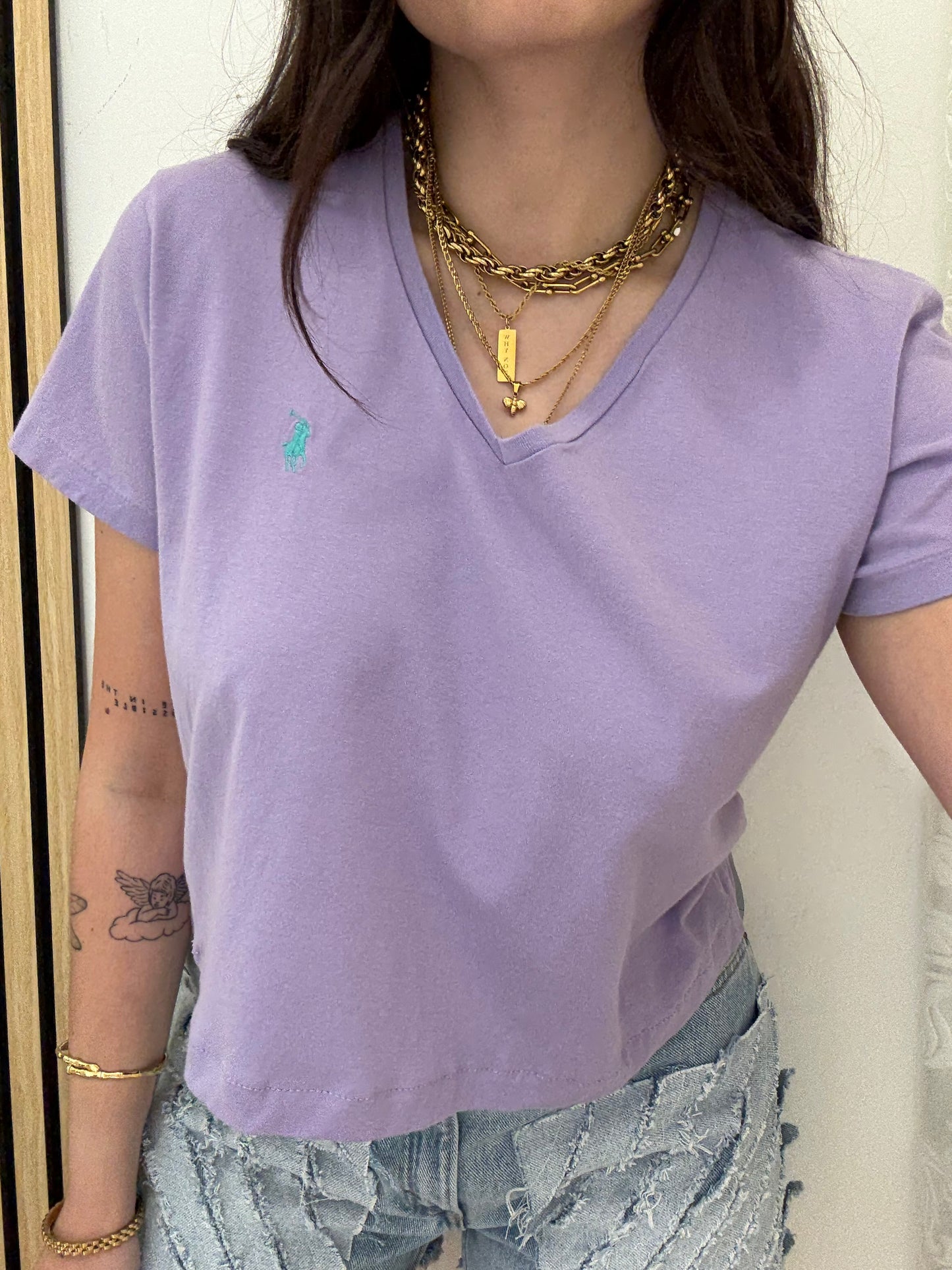 T-shirt Ralph lauren crop
