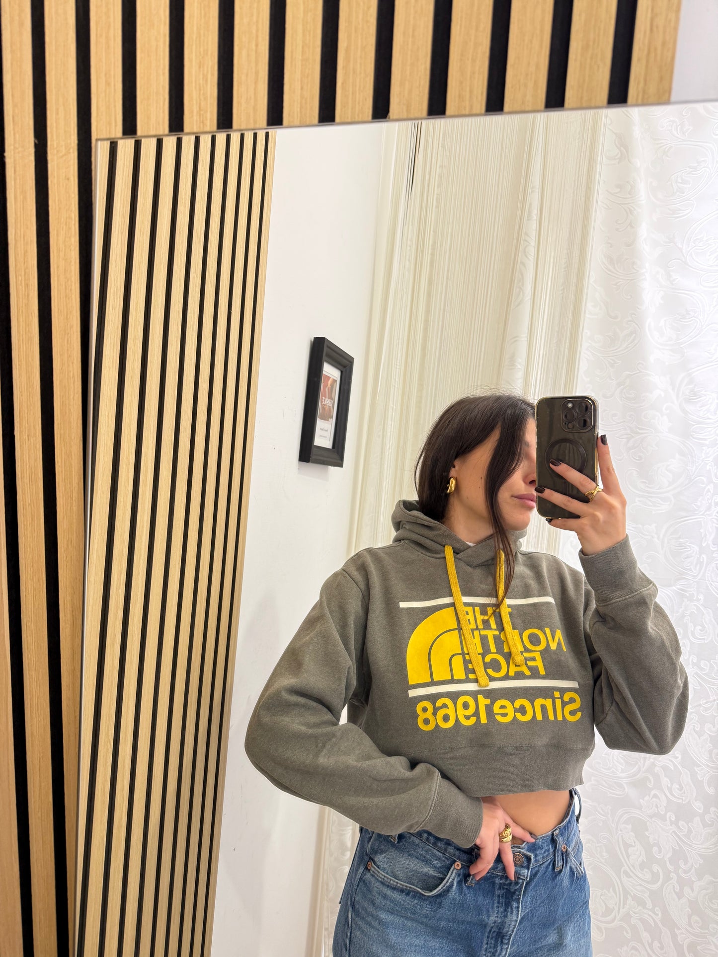 Felpa The north Face Crop
