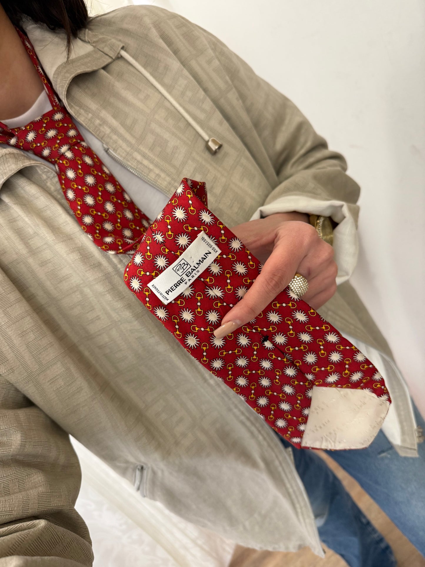 Cravatta Pierre Balmain Vintage