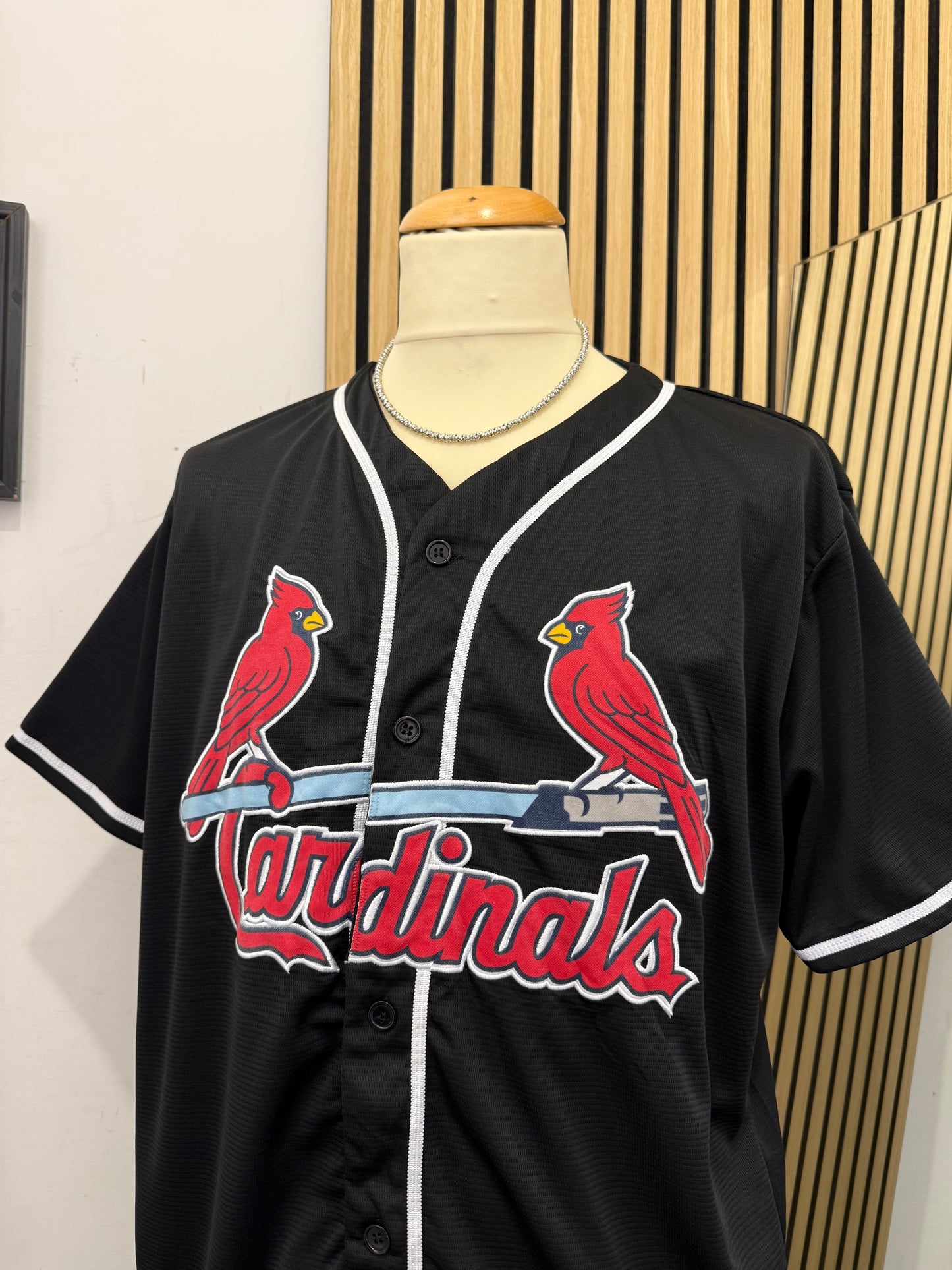 Cardinals x Star Wars Baseball Jersey - Busch Stadium Night