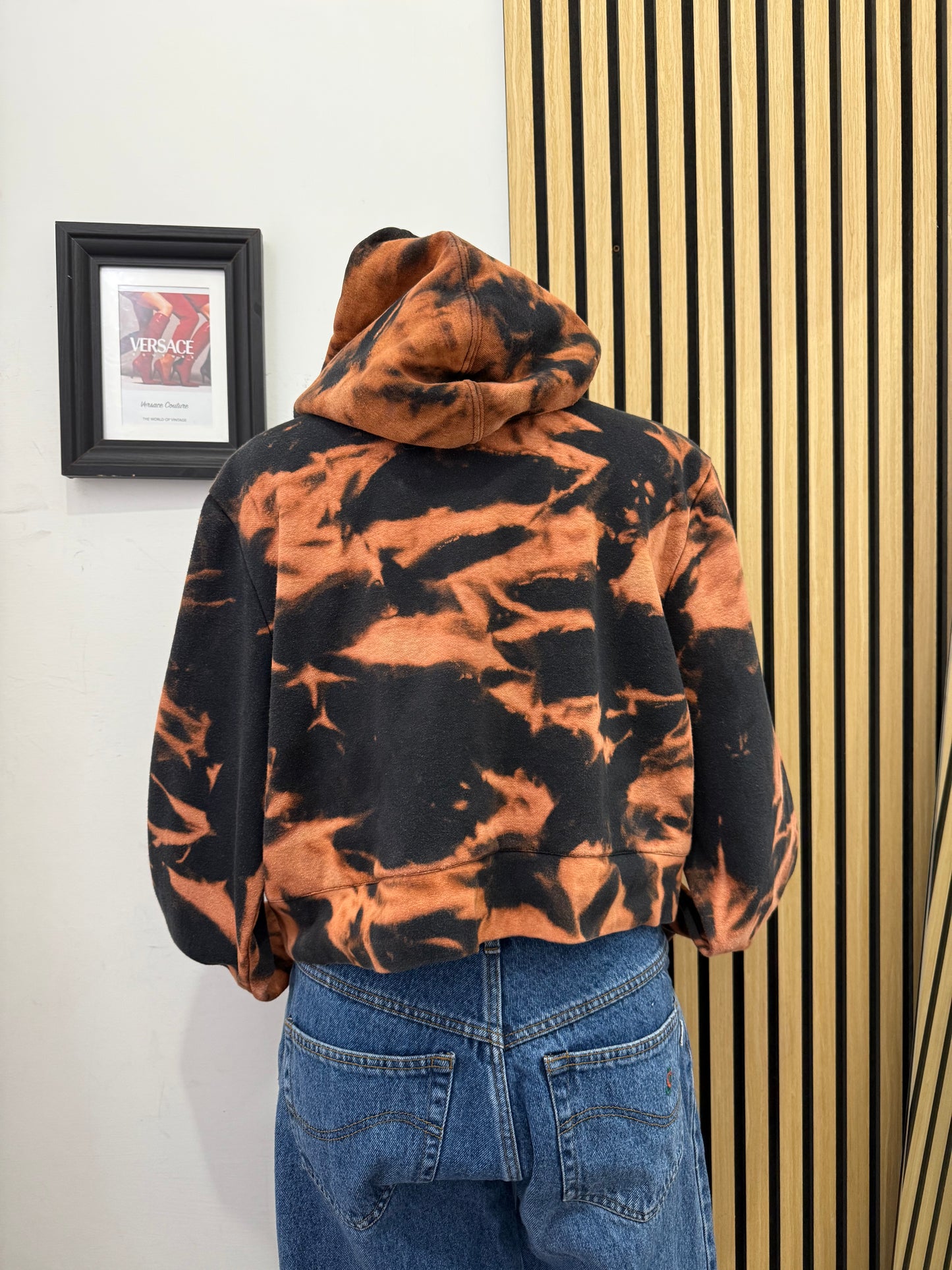 Felpa The north Face Crop tie dye