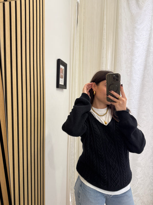 Maglioncino Chaps in lurex Vintage