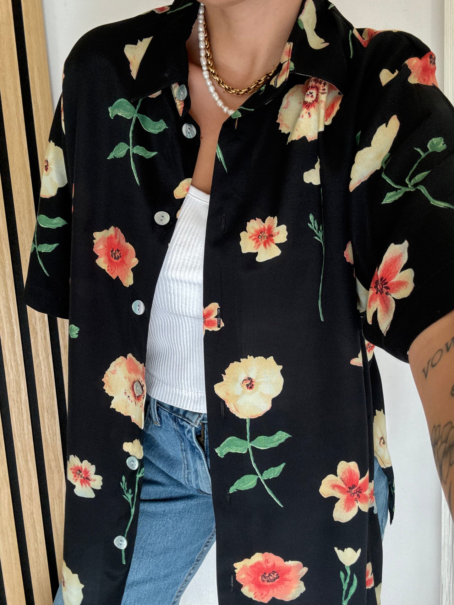 Camicia Vintage a fantasia
