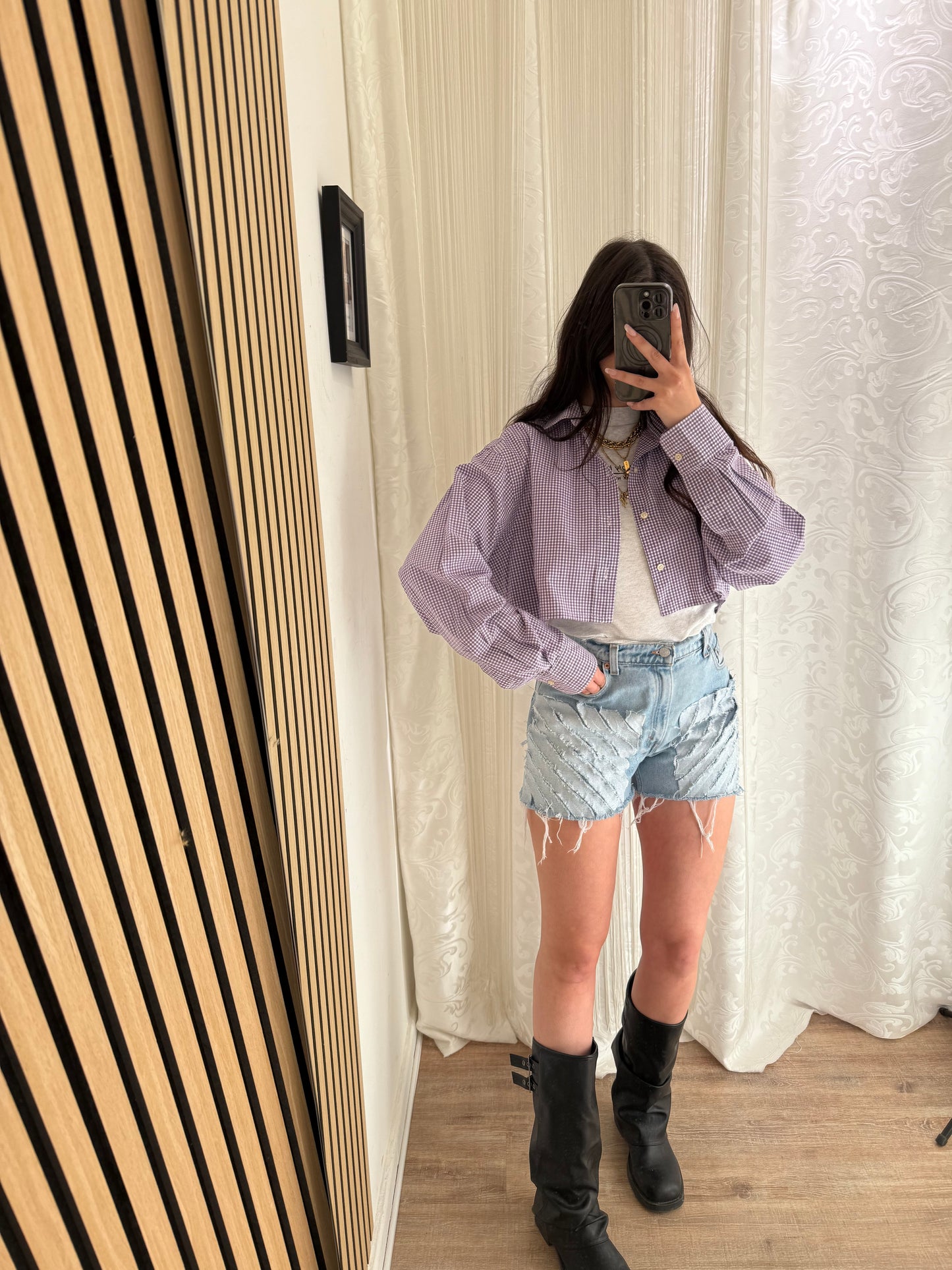 Camicia Ralph Lauren crop