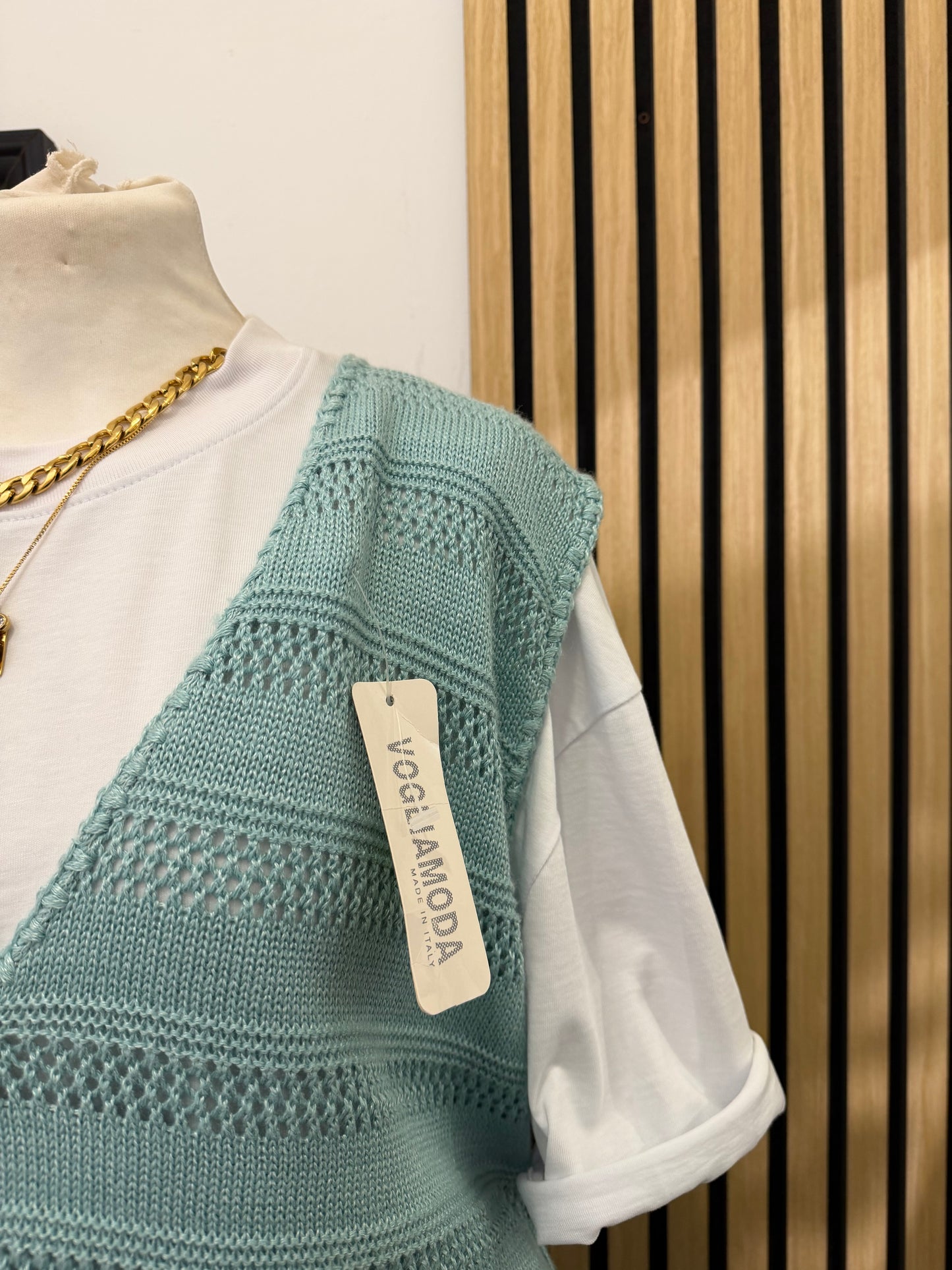 Gilet in Filo Vintage (Nuovo etichettato)