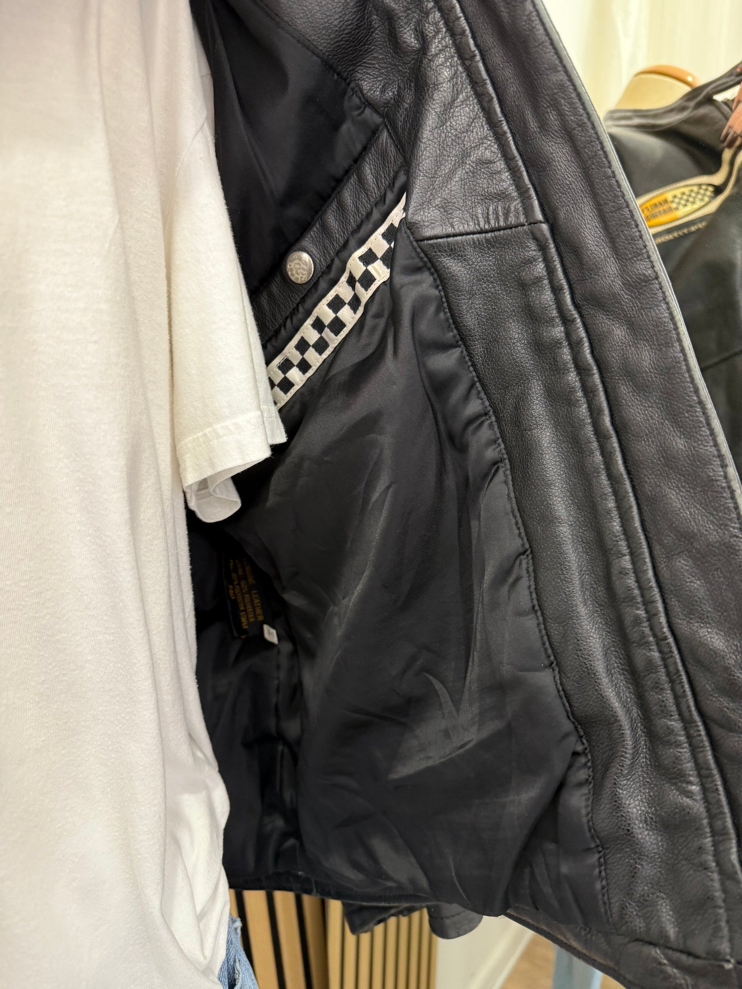 Giacca Harley Davidson in vera pelle, unisex