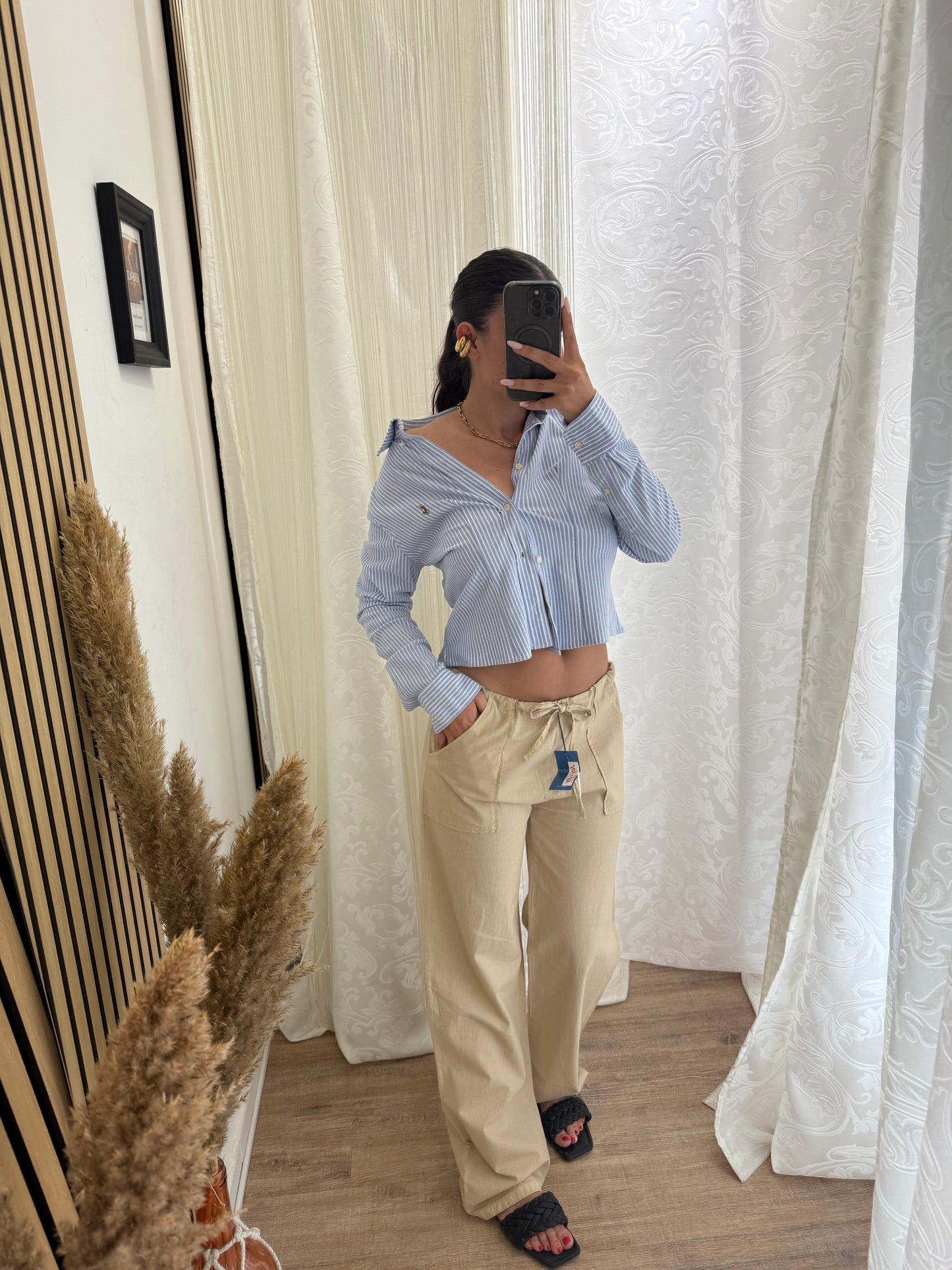 Pantalaccio in cotone nuovo etichettato