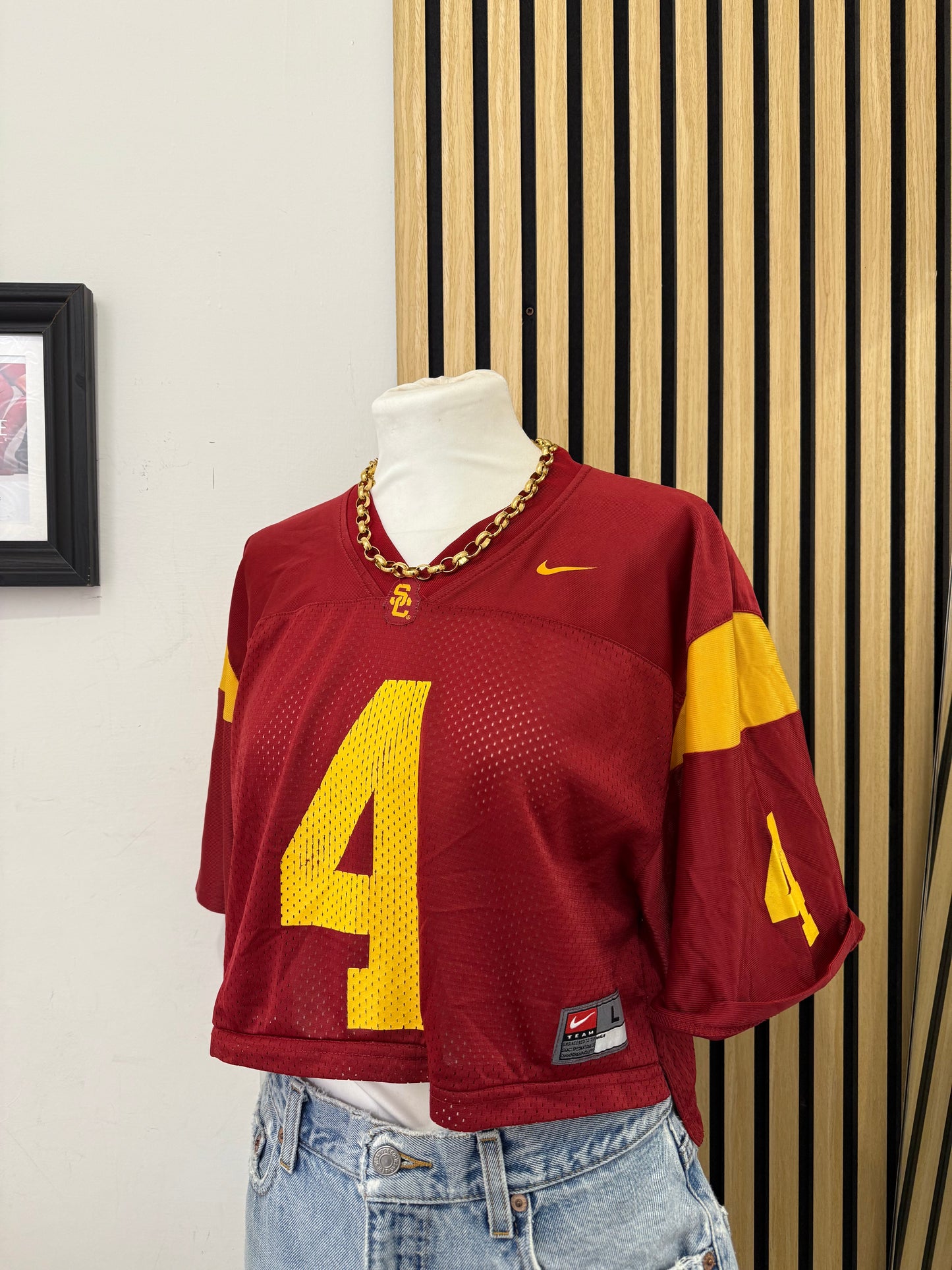 Maglia Cropped Nike USC Trojans #4 – Vintage
