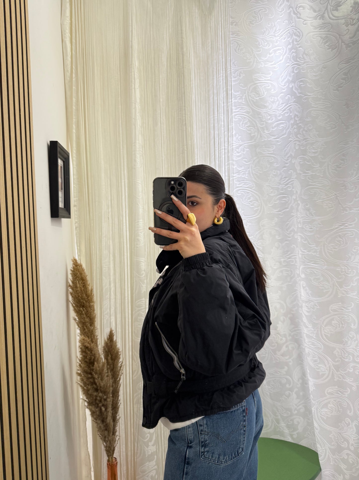 Piumino Crop Vintage