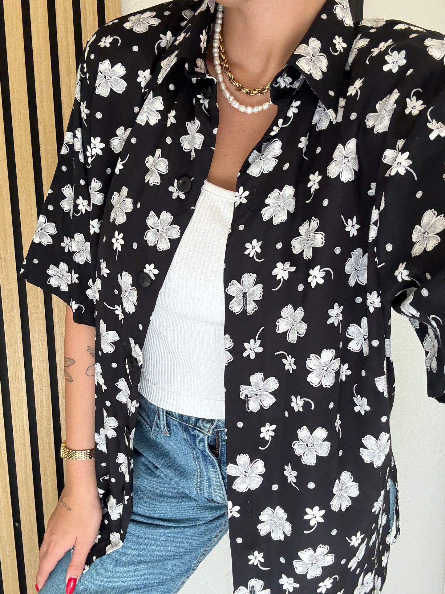 Camicia Vintage a fantasia