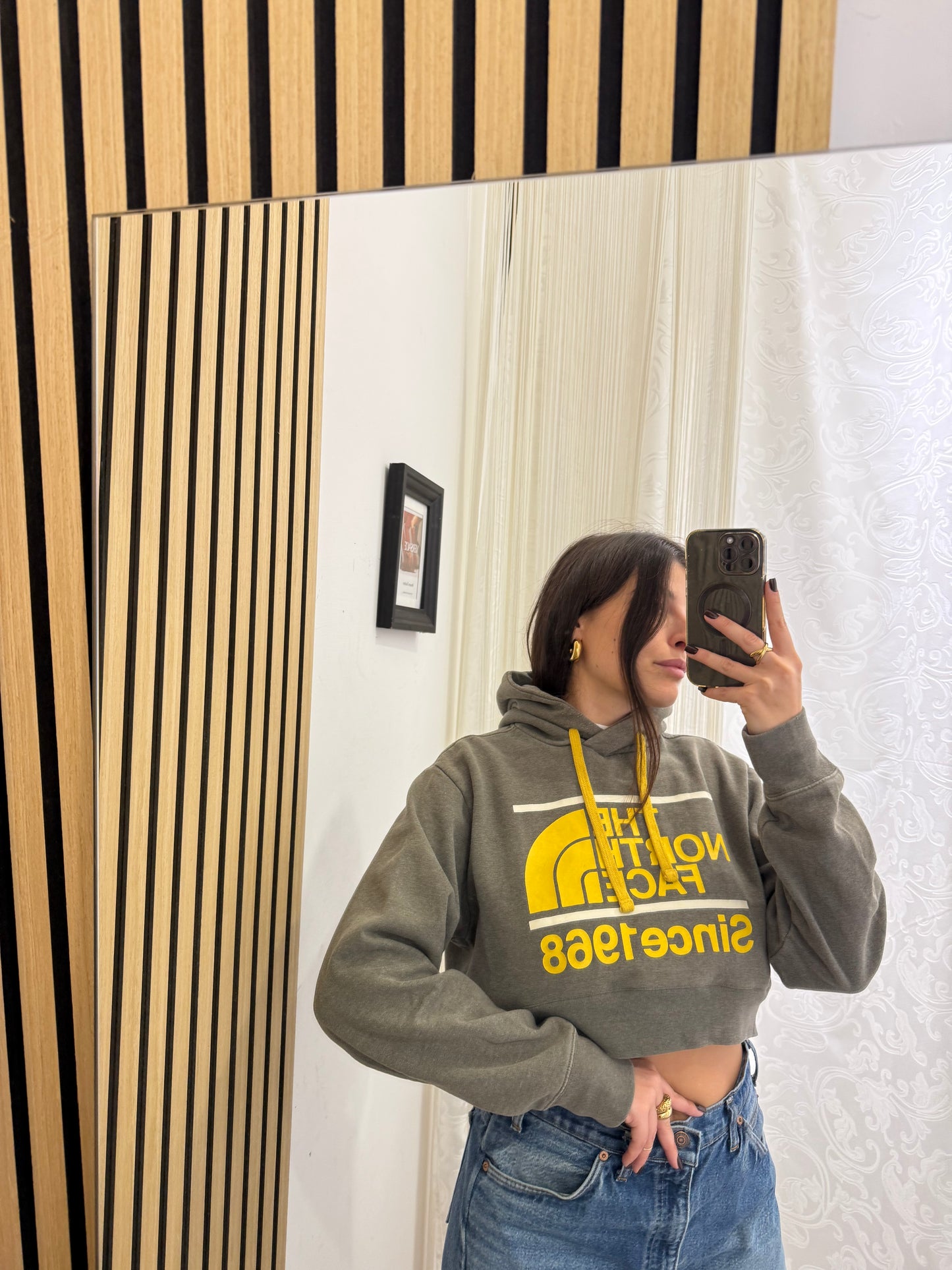 Felpa The north Face Crop