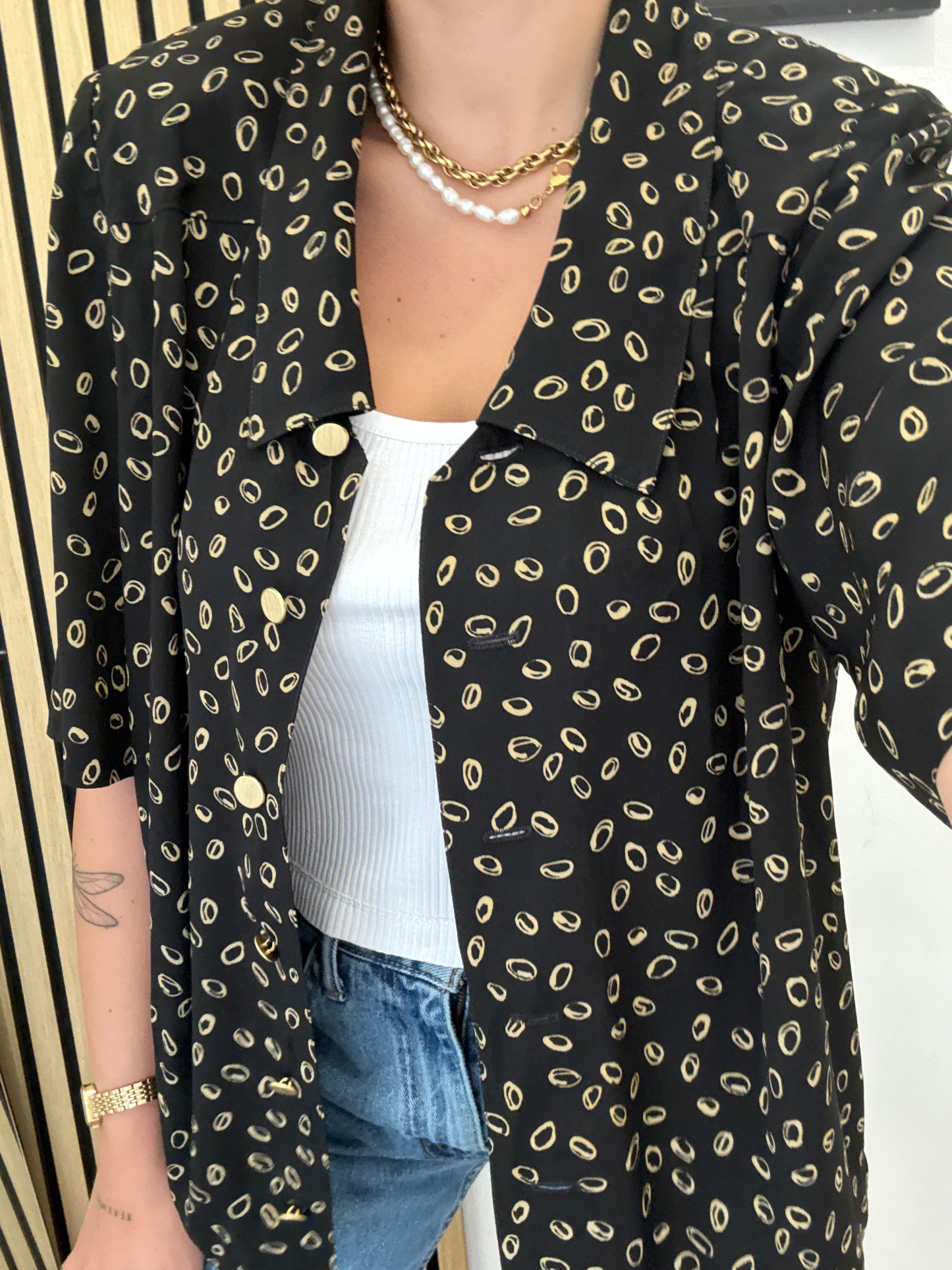 Camicia Vintage a fantasia