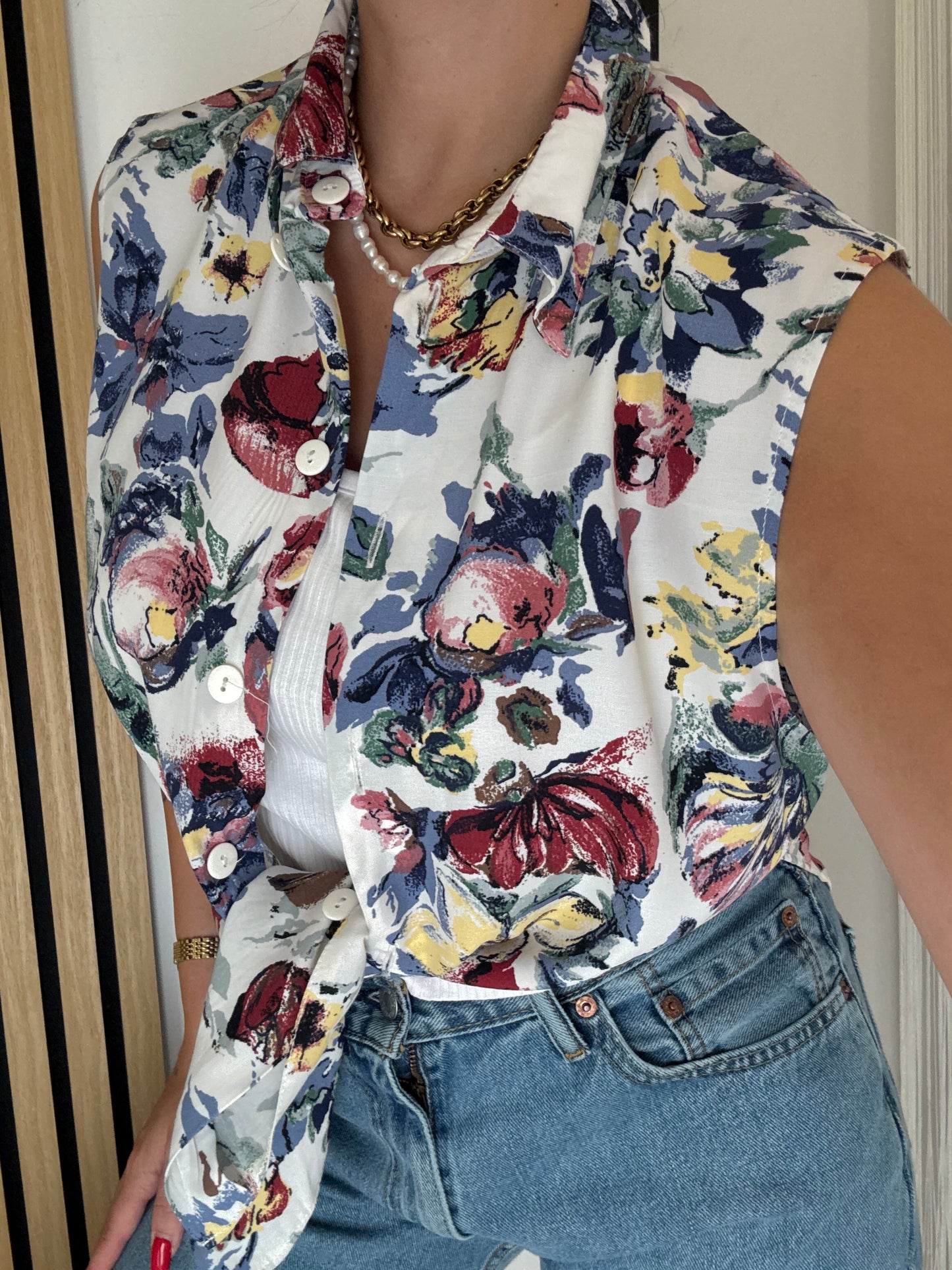 Camicia Vintage a fantasia
