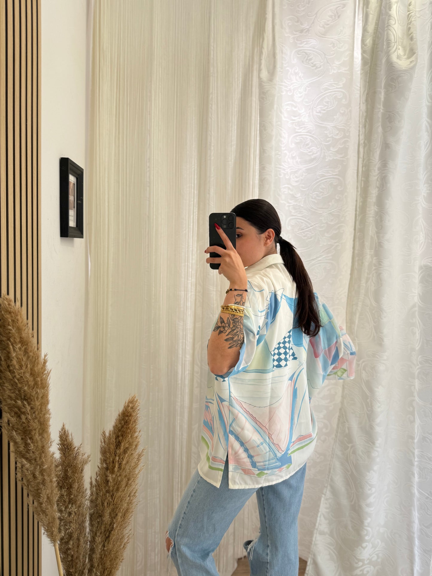 Camicia Vintage a fantasia