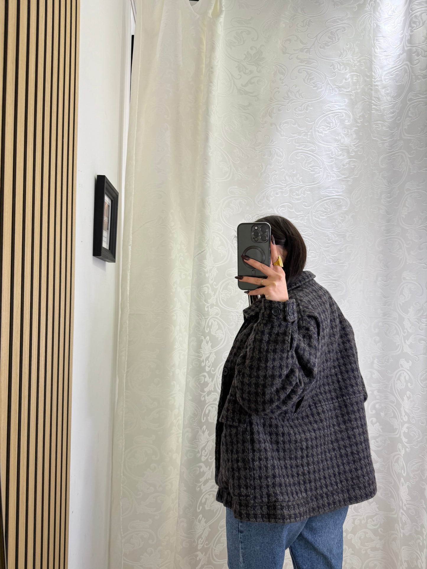 Bomber Burberry in lana