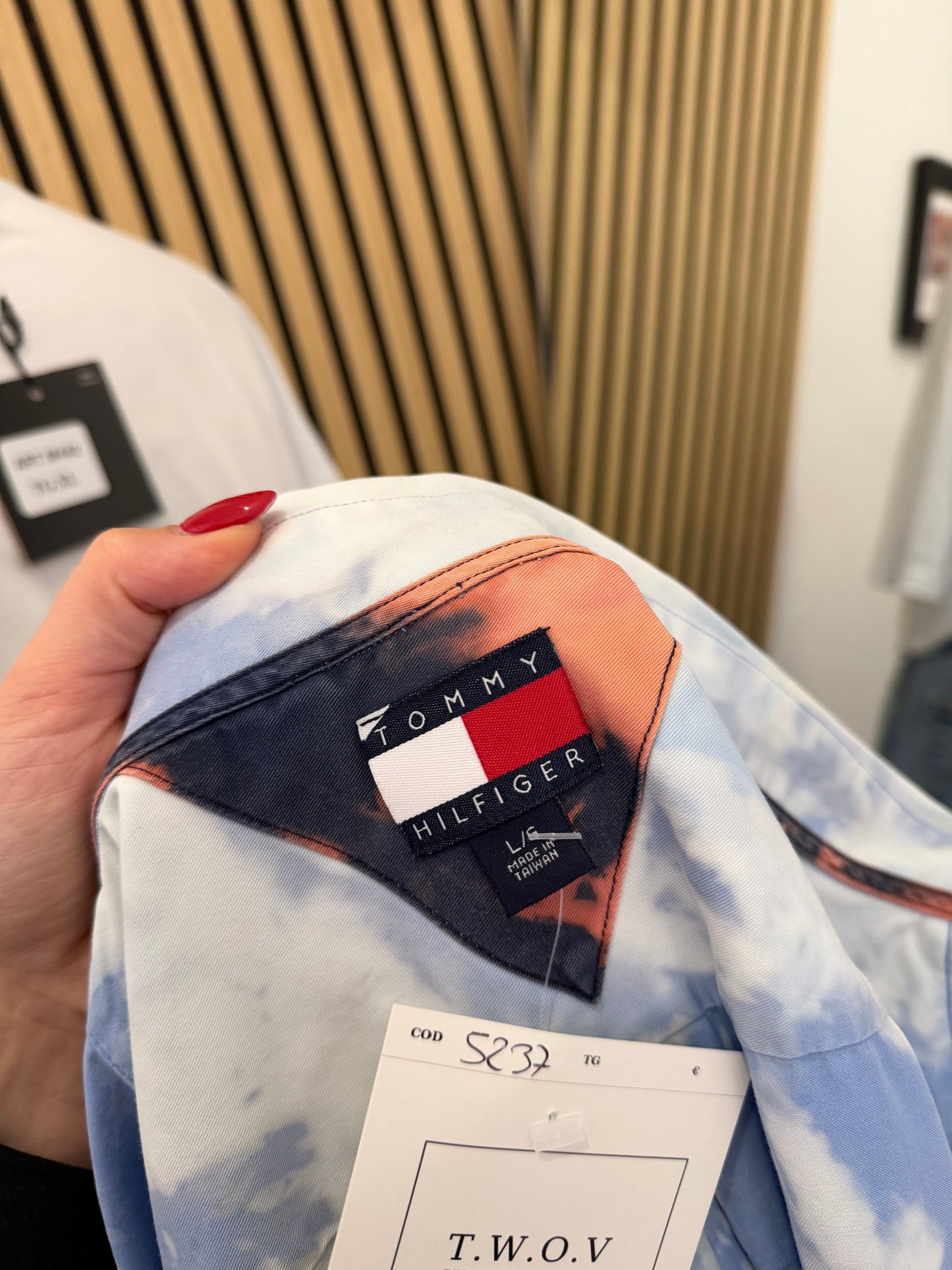 Camicia Tommy Hilfger custom tie dye