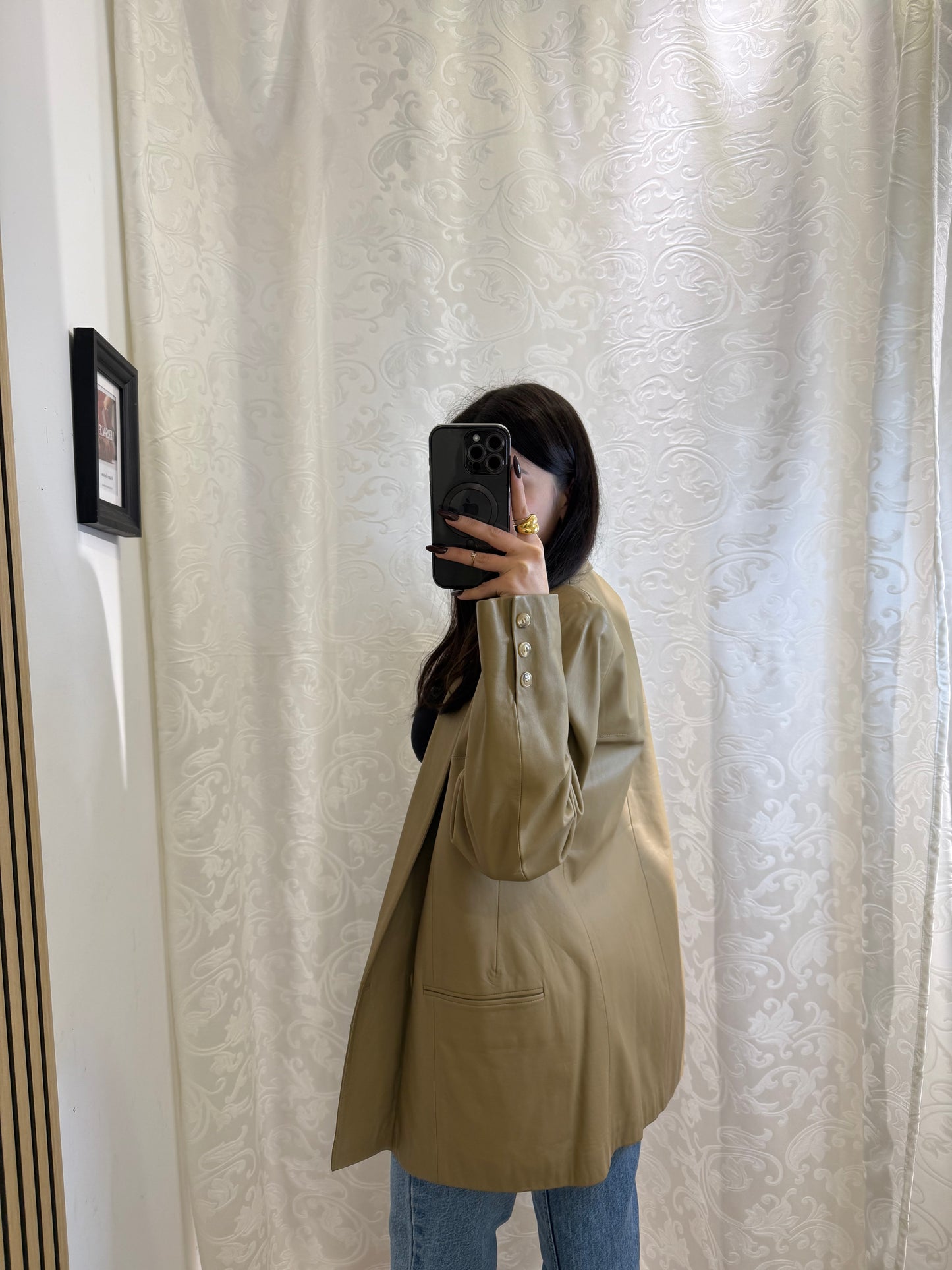 Blazer in Vera Pelle