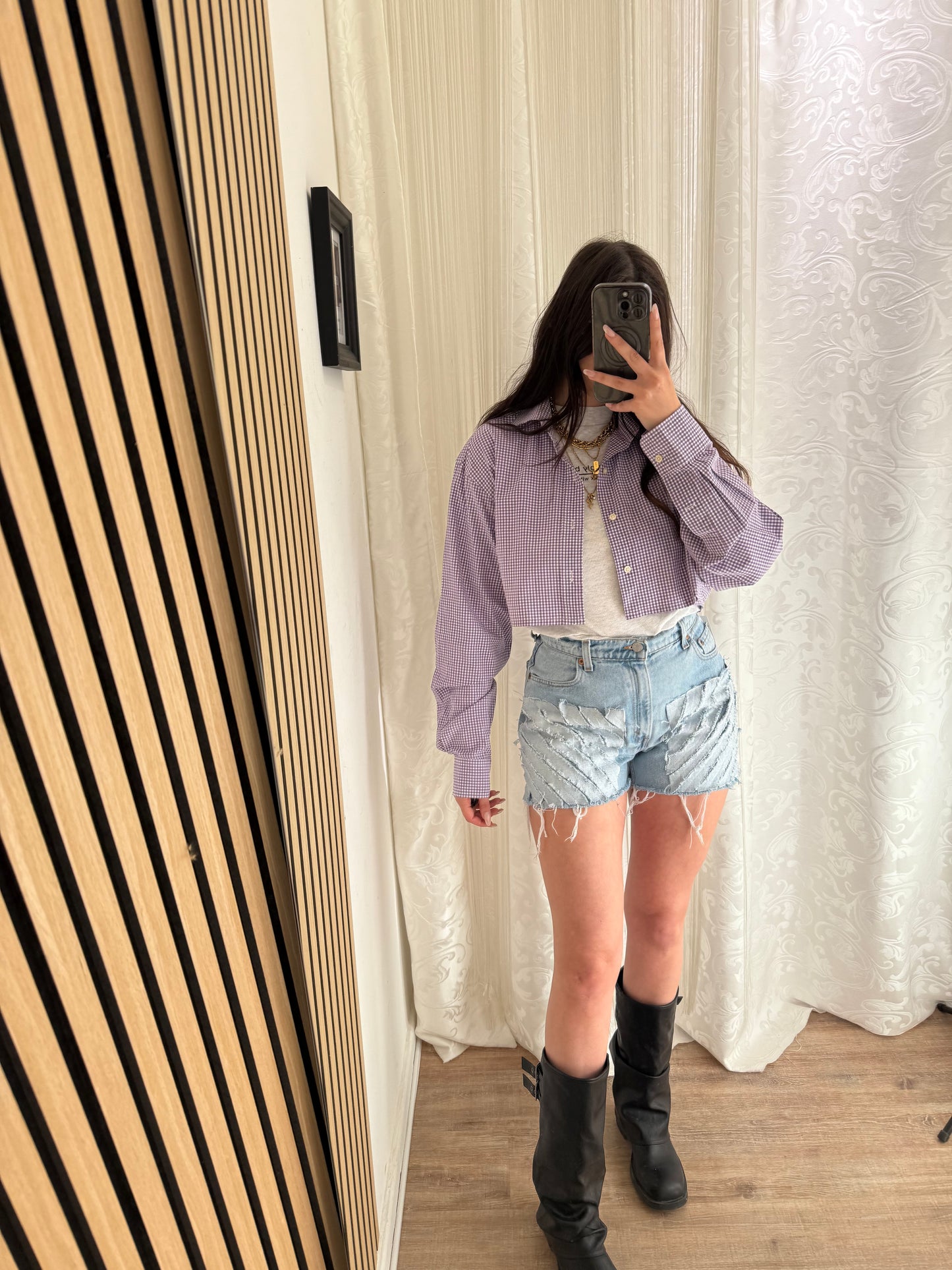 Camicia Ralph Lauren crop
