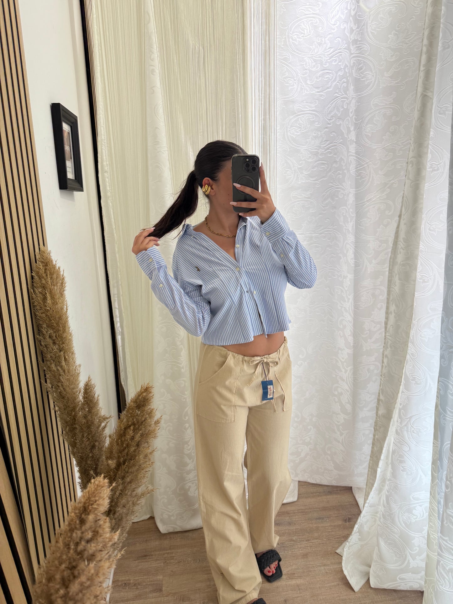 Pantalaccio in cotone nuovo etichettato