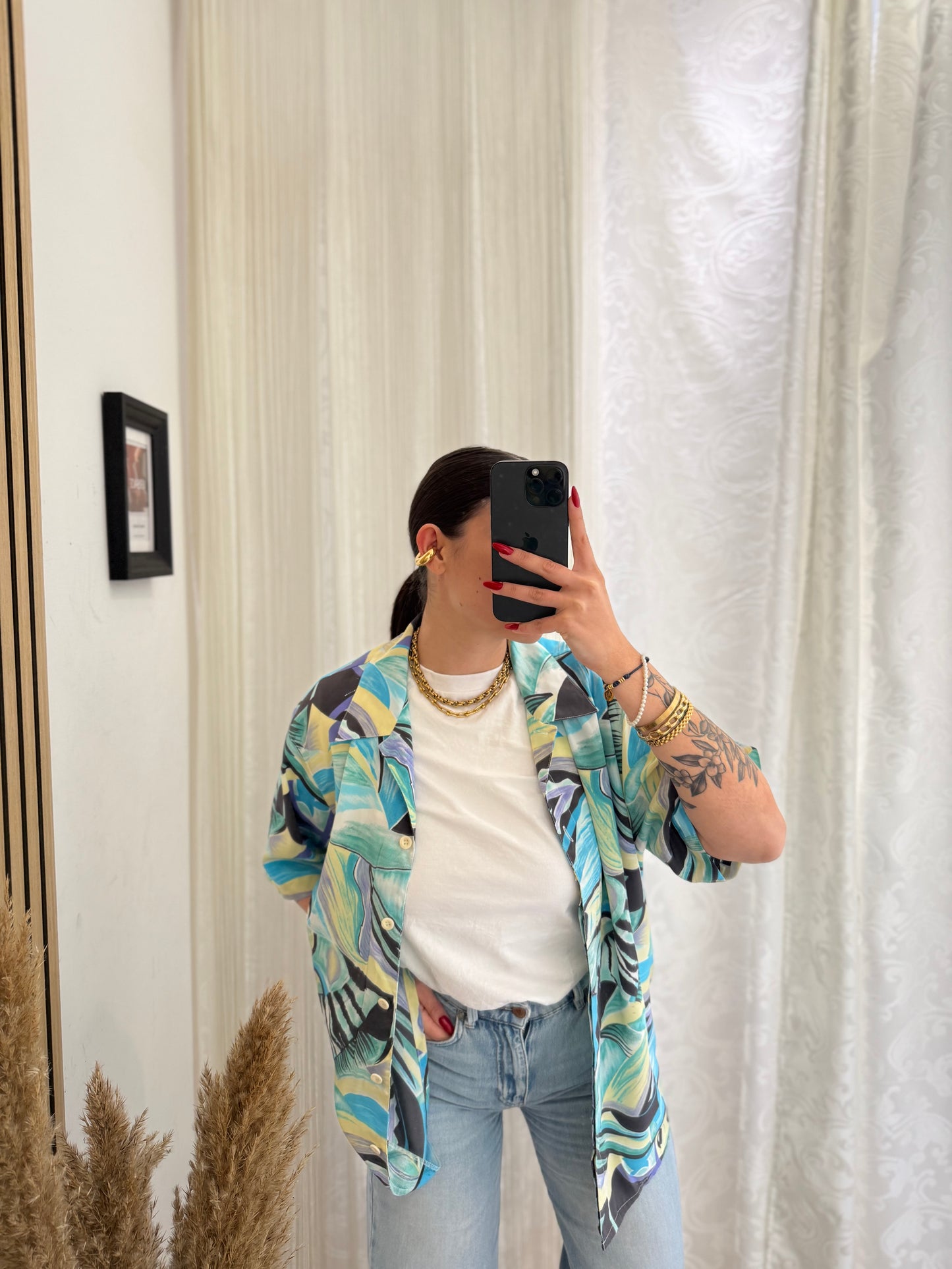 Camicia Vintage a fantasia