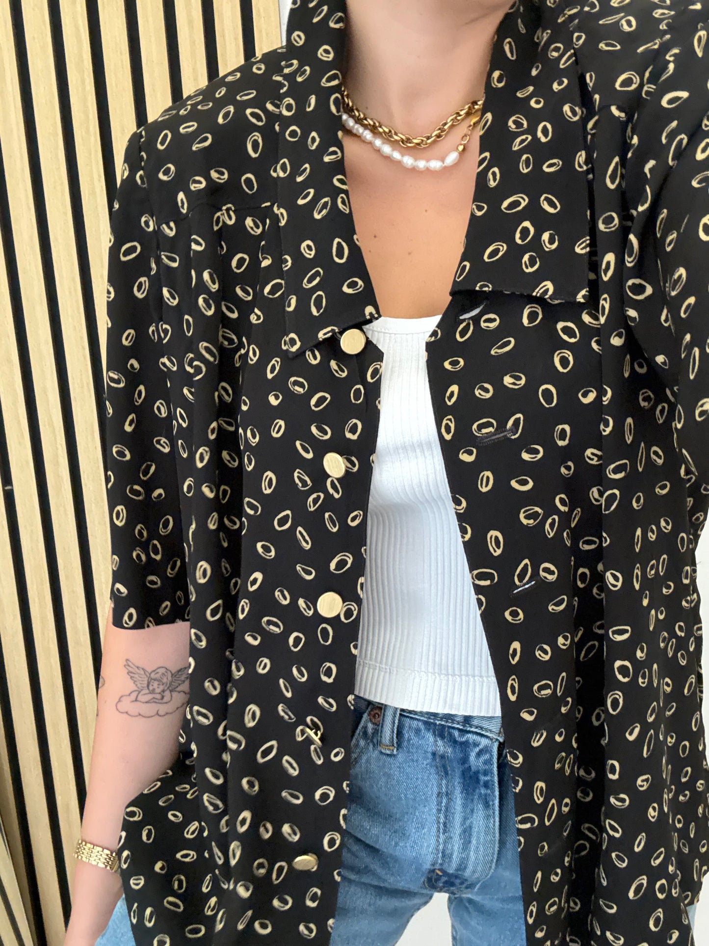 Camicia Vintage a fantasia