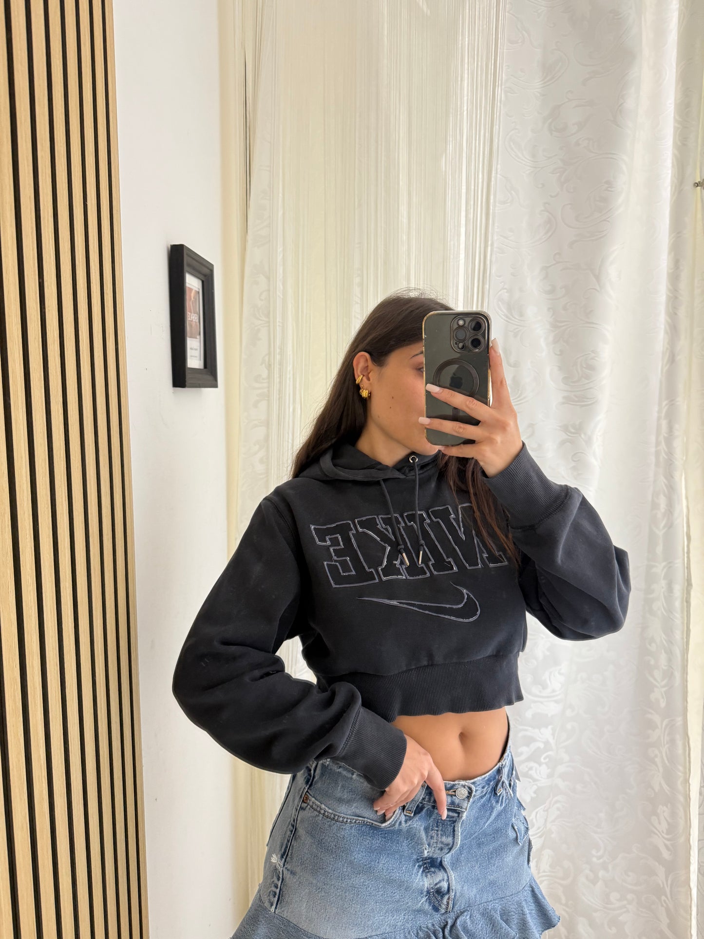 Felpa Crop Nike