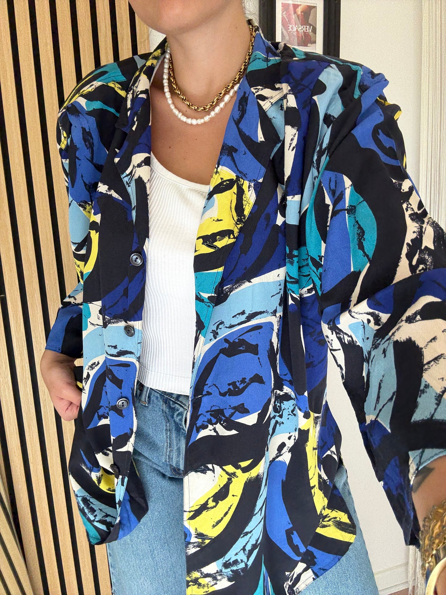 Camicia Vintage Marina Rinaldi pura seta