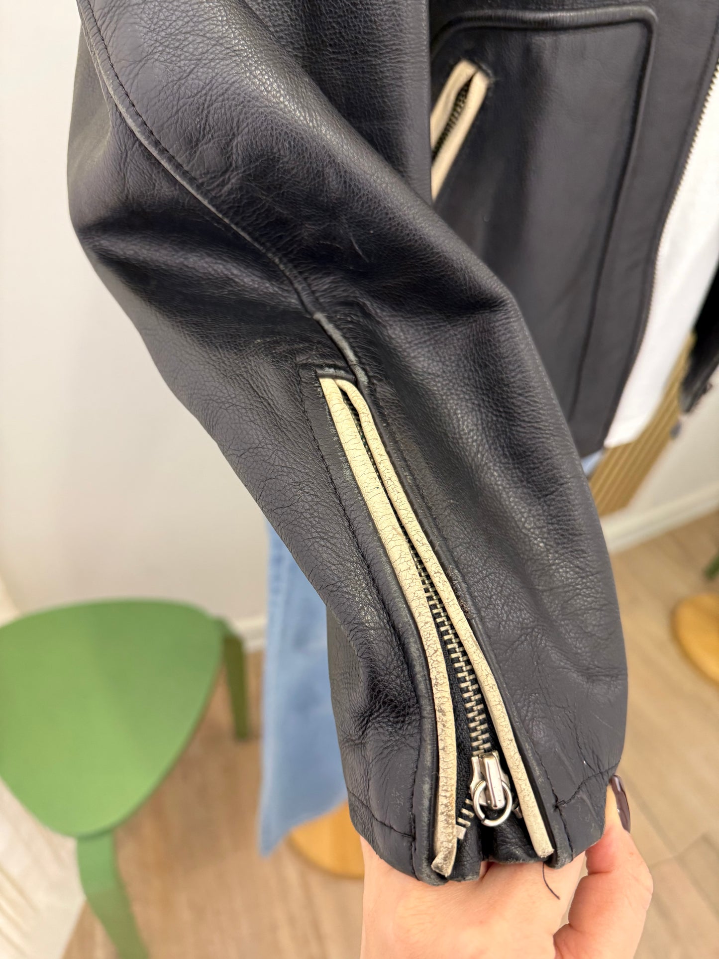 Giacca Harley Davidson in vera pelle, unisex