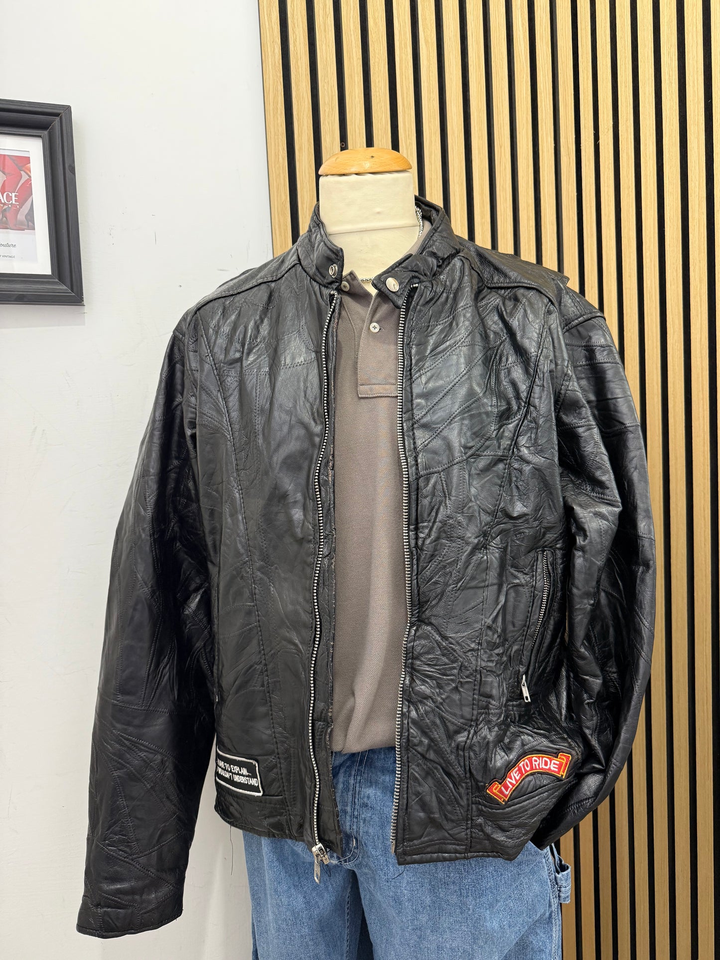 Giacca in vera pelle Buffalo Leather