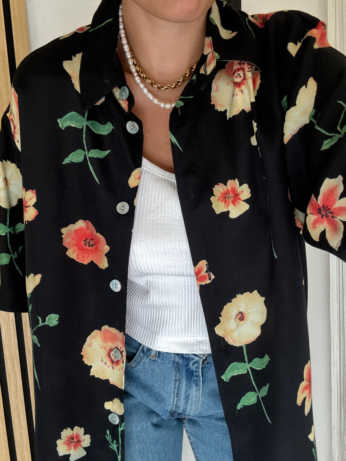 Camicia Vintage a fantasia
