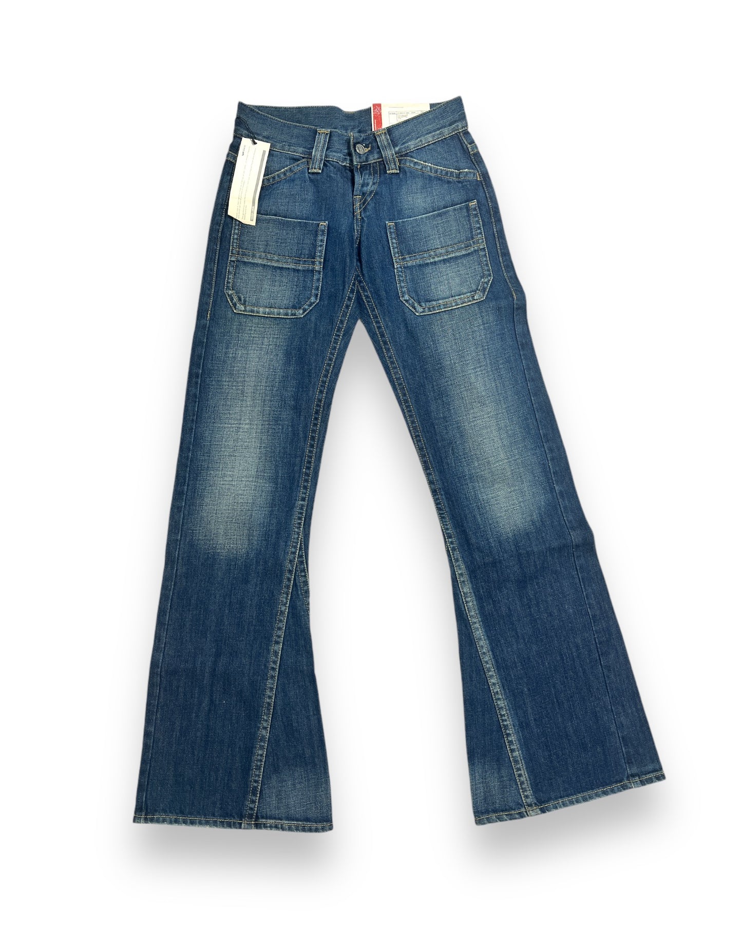 Jeans Gas Vita Bassa a Zampa