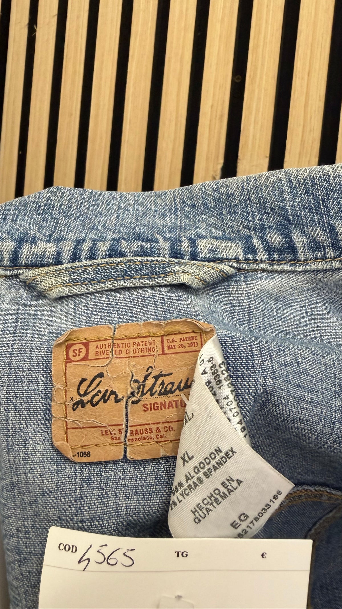 Giacca in Jeans Levi Strauss Signature