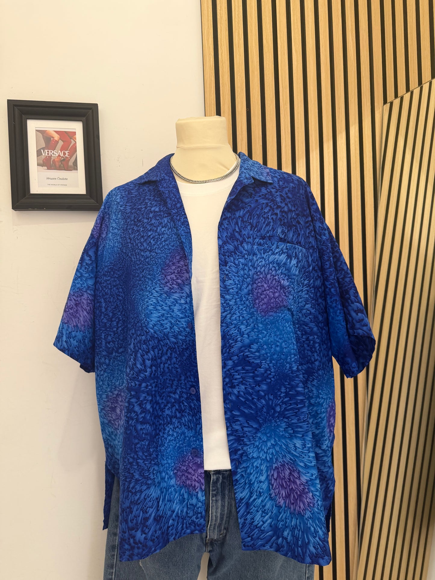 Camicia Vintage a fantasia XL