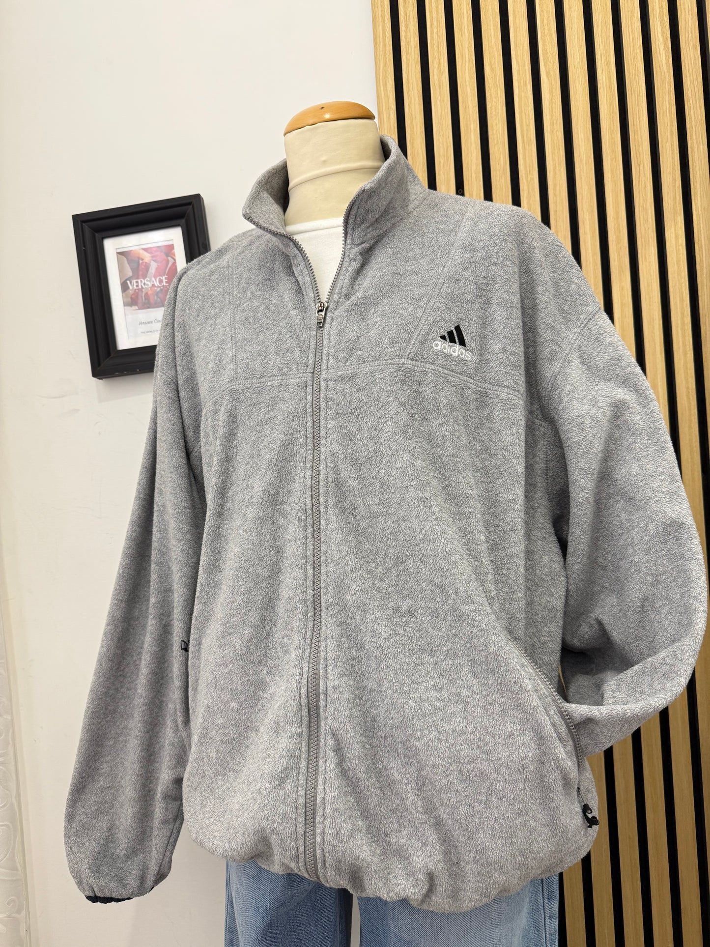 Felpa in pile Adidas unisex