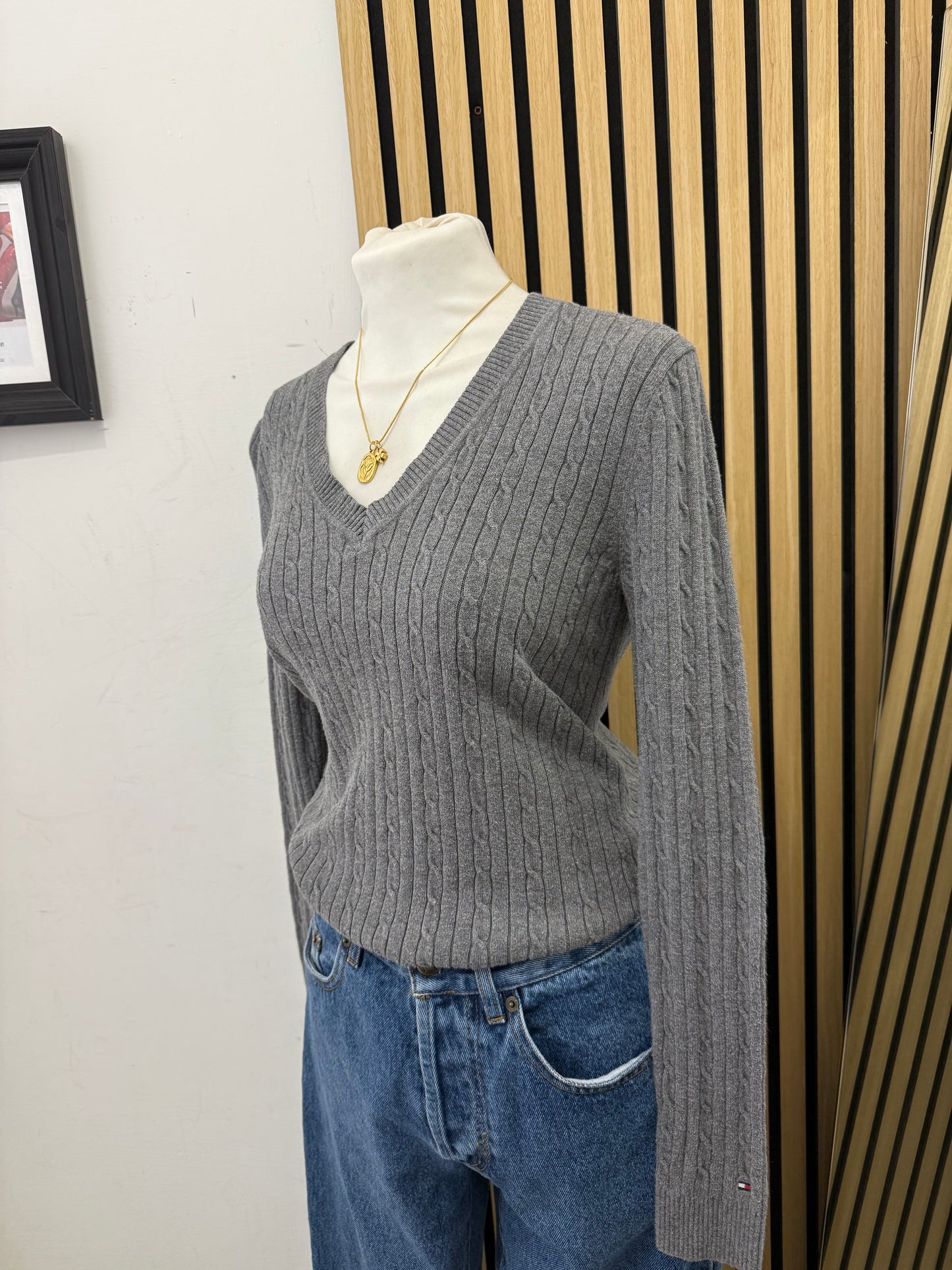 Maglioncino Tommy Hilfiger a treccia