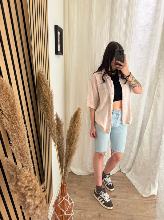 Camicia Vintage 100% Lino