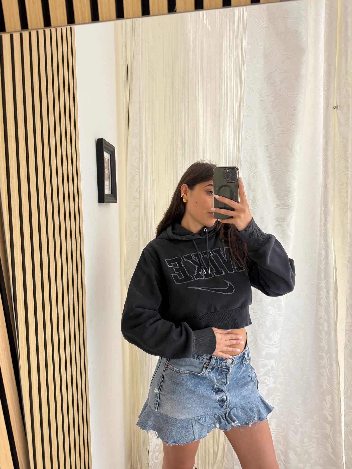 Felpa Crop Nike