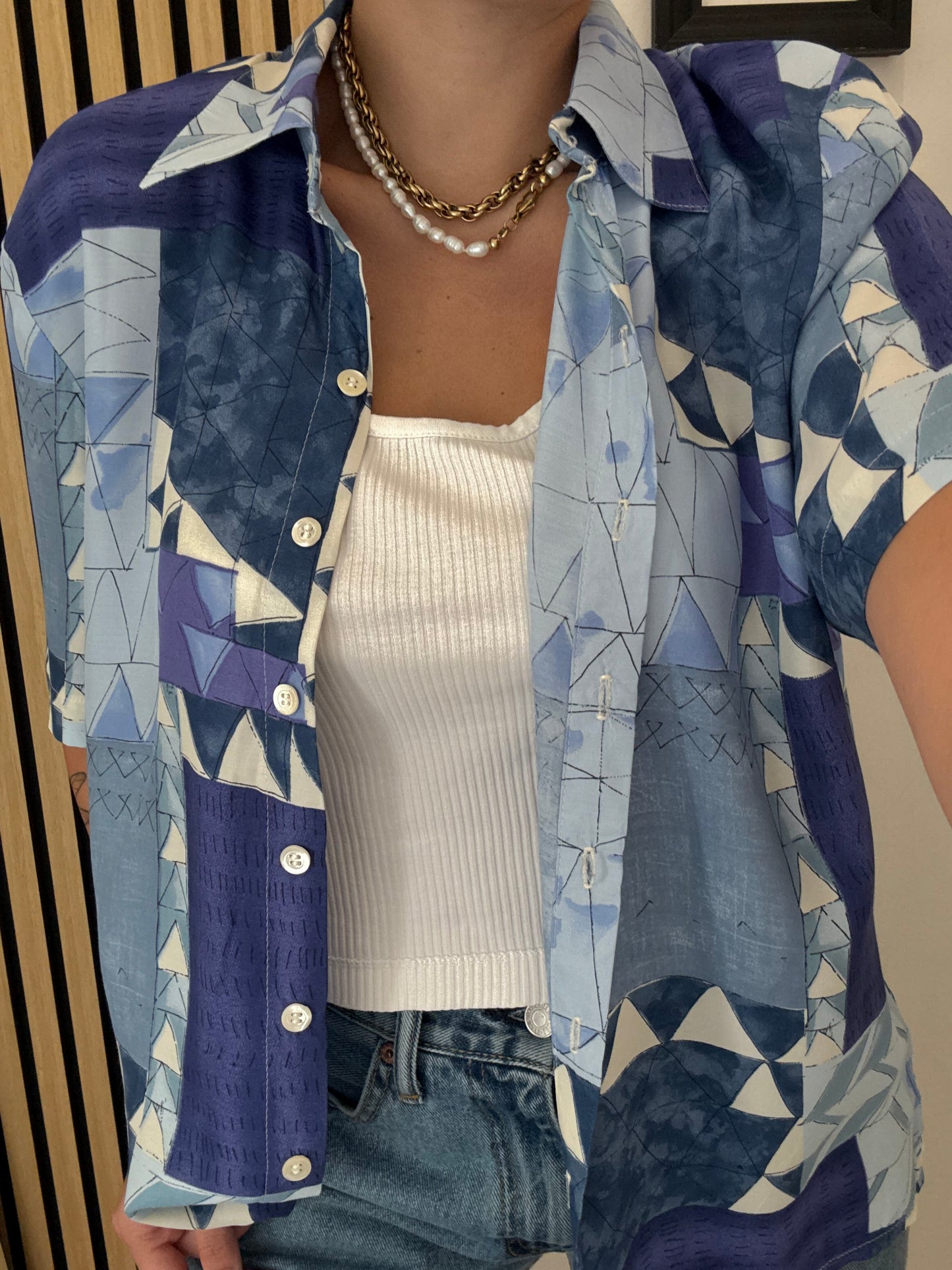 Camicia Vintage a fantasia