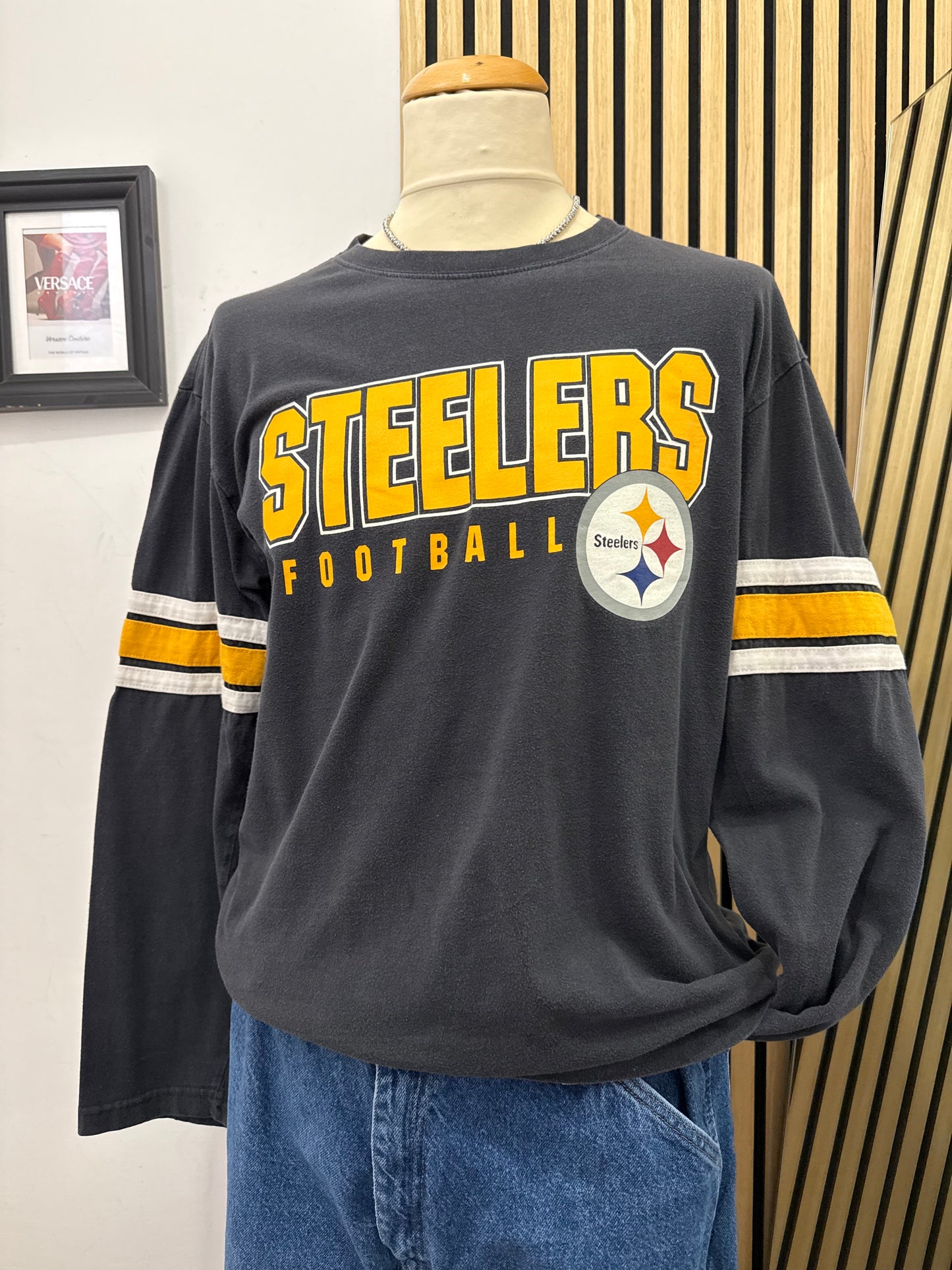 Maglia a maniche lunghe NFL dei Pittsburgh Steelers