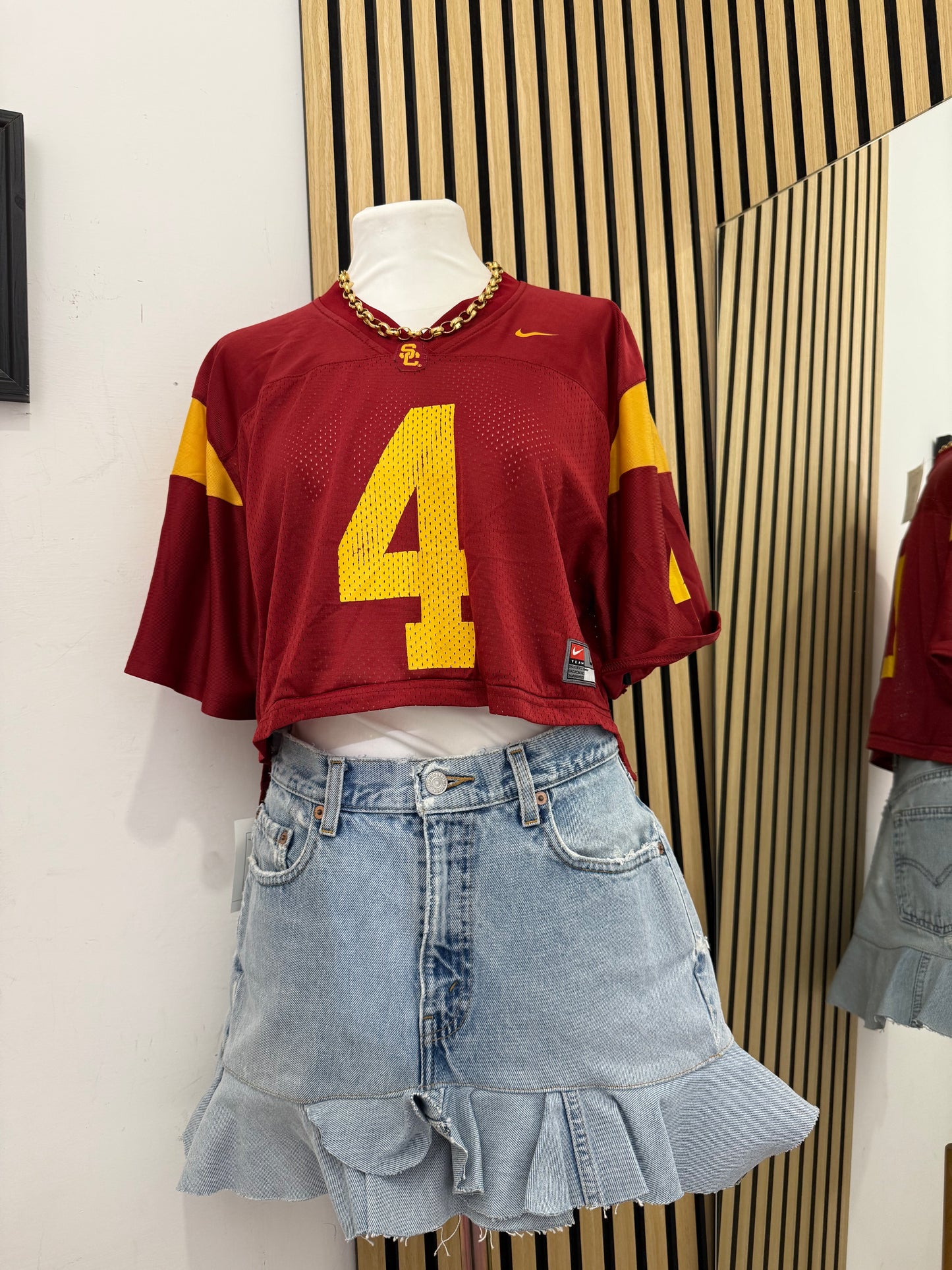 Maglia Cropped Nike USC Trojans #4 – Vintage