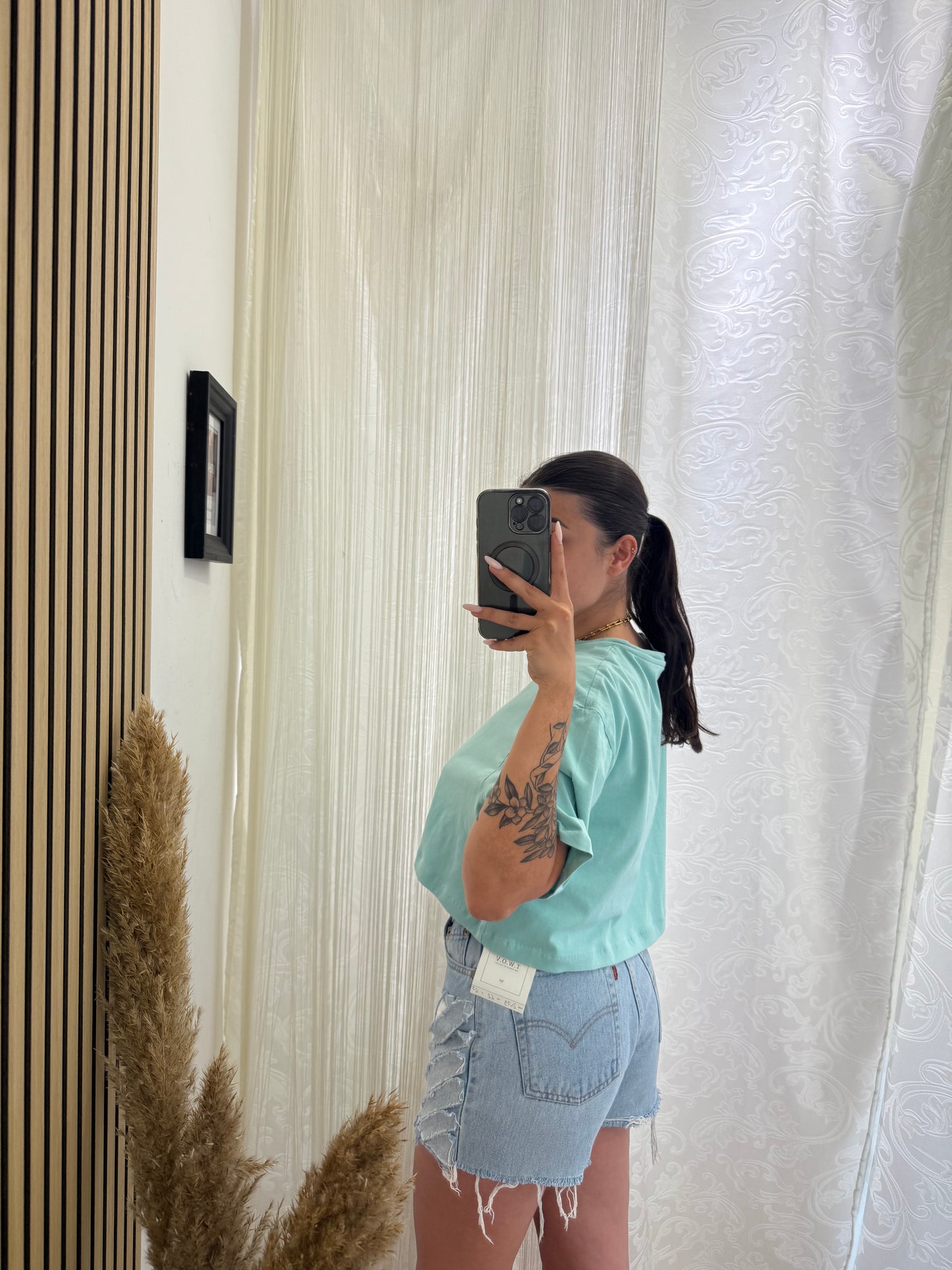 T-shirt Ralph Lauren crop