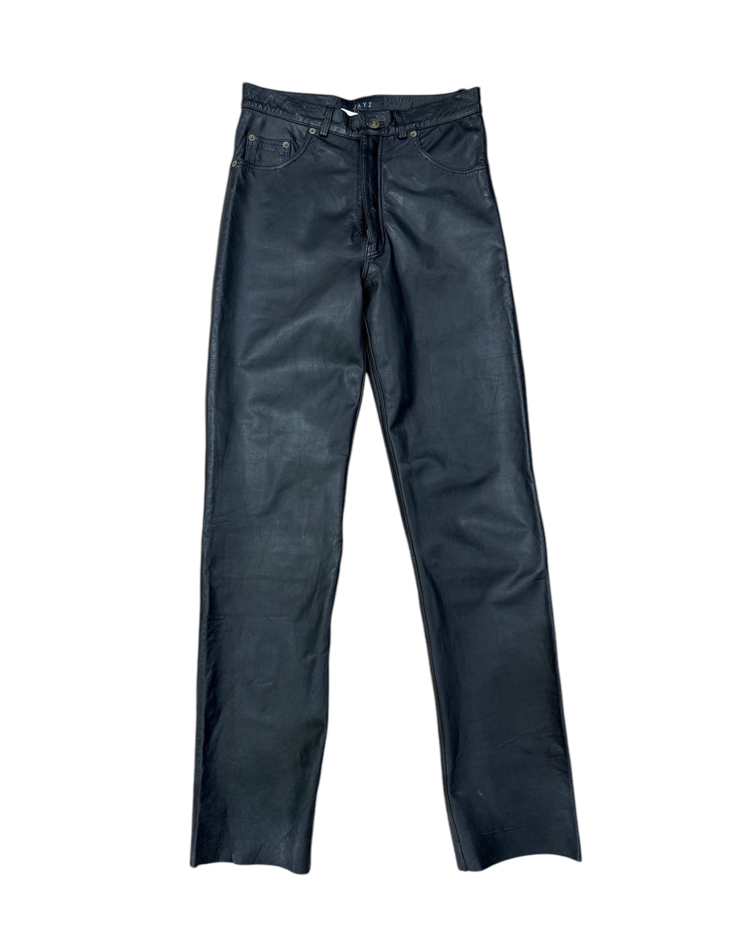 Pantalone in vera pelle