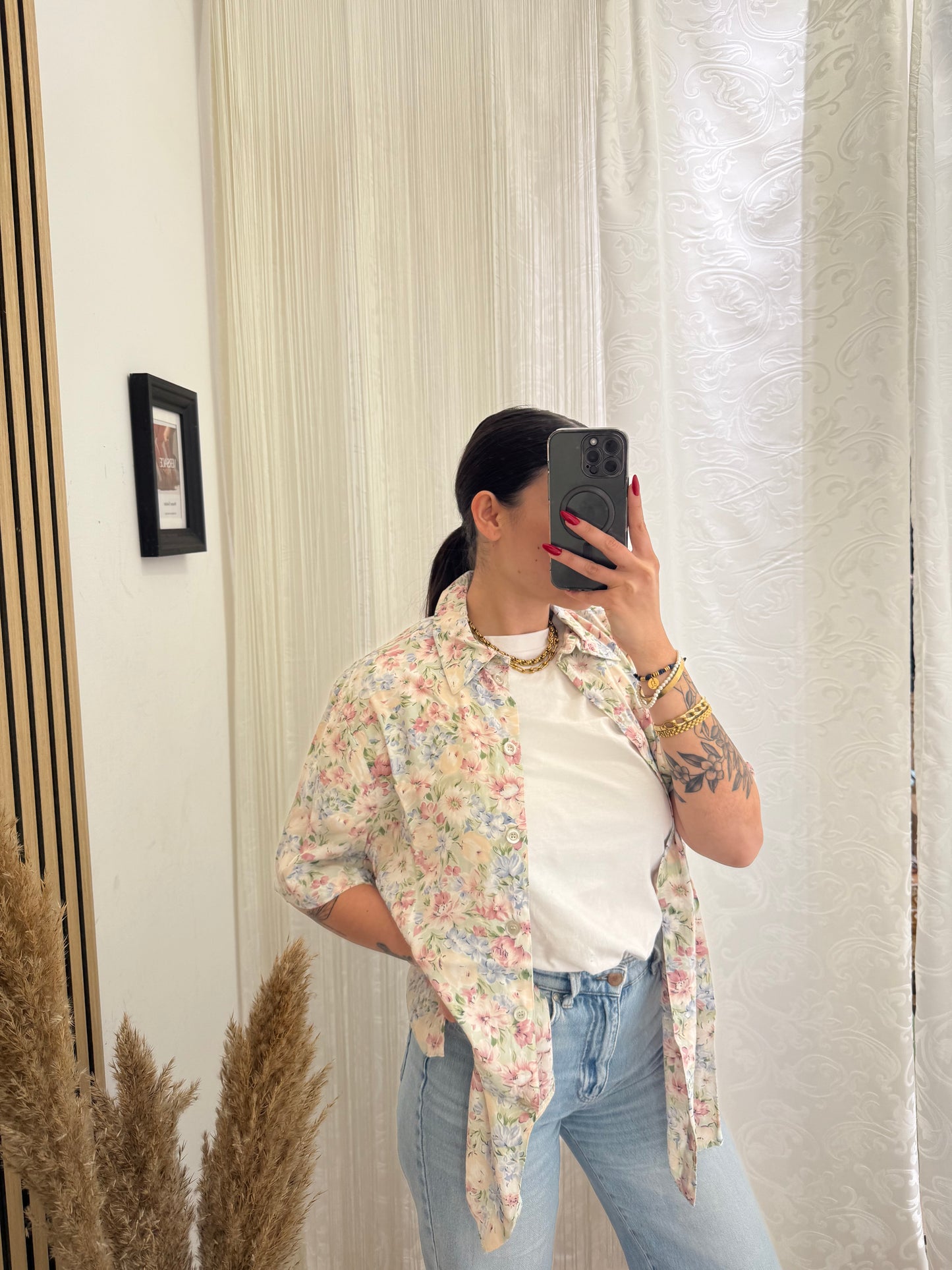 Camicia Vintage a fantasia