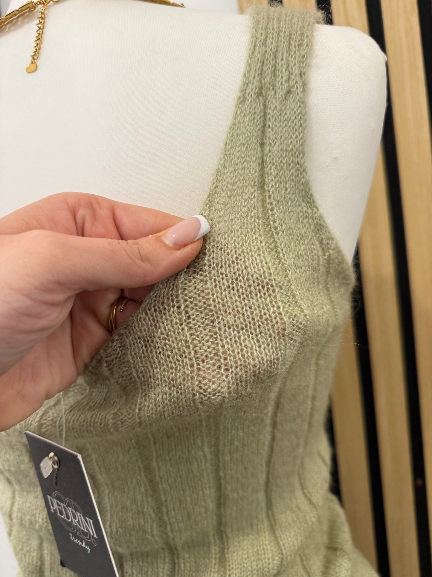 Top vintage nuovo con cartellino