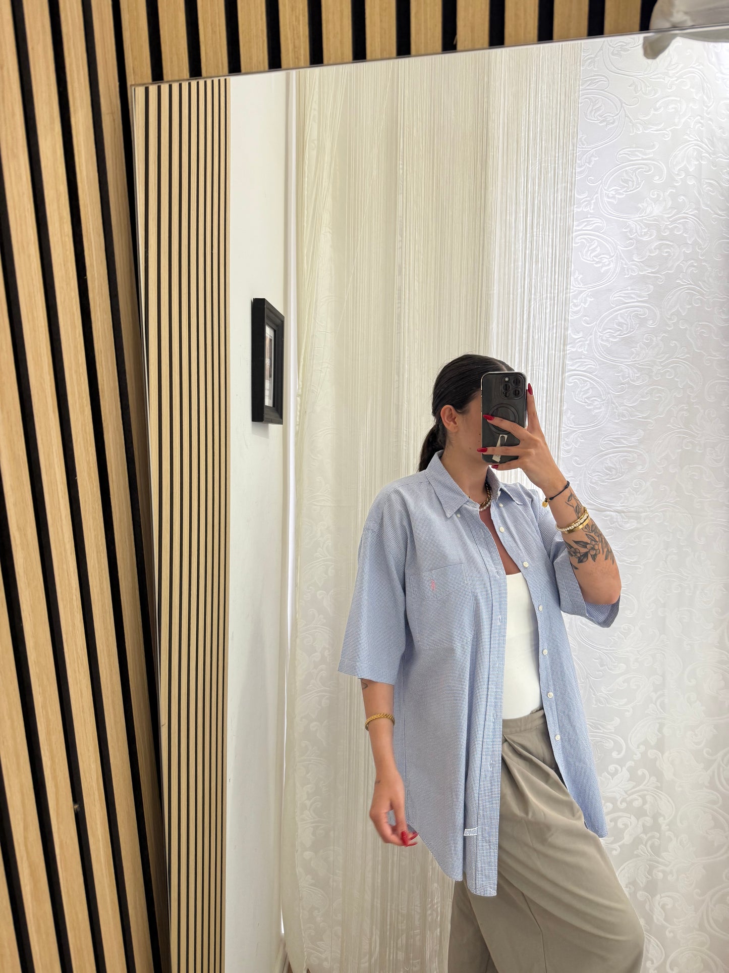 UNISEX Camicia Ralph mezza manica