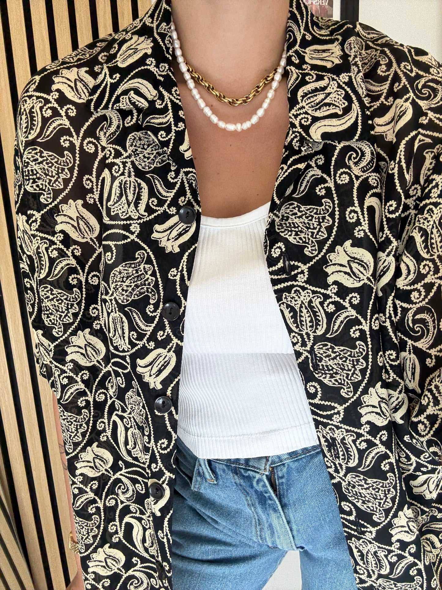 Camicia Vintage a fantasia