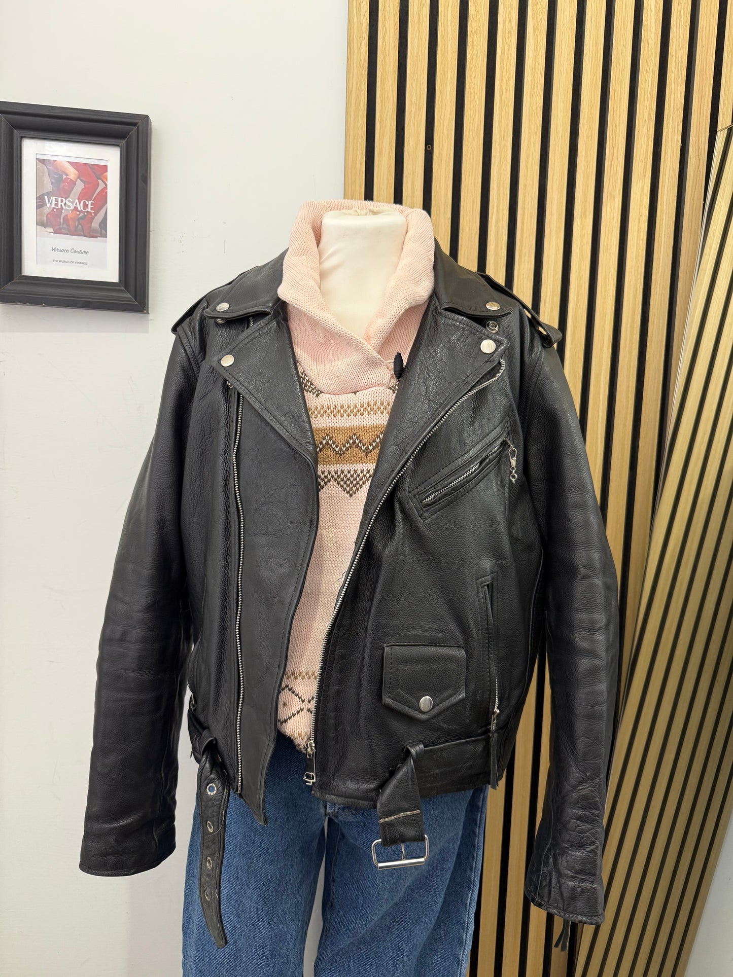 Chiodo in vera pelle