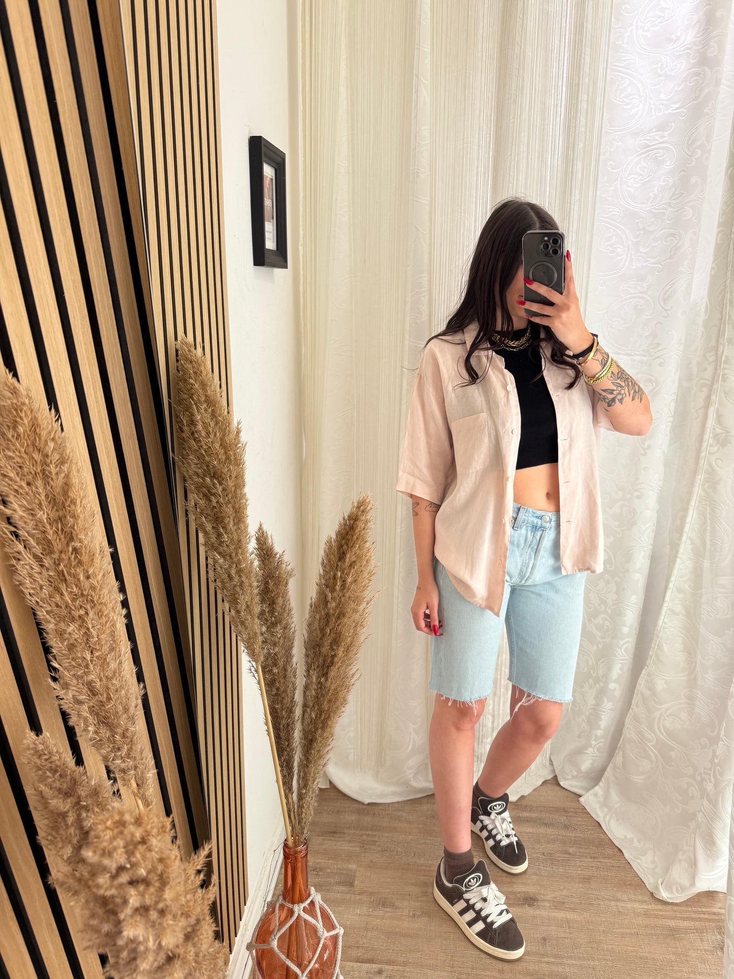 Camicia Vintage 100% Lino