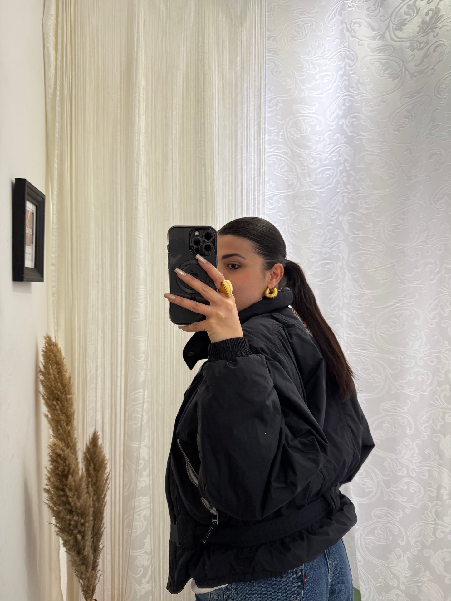 Piumino Crop Vintage